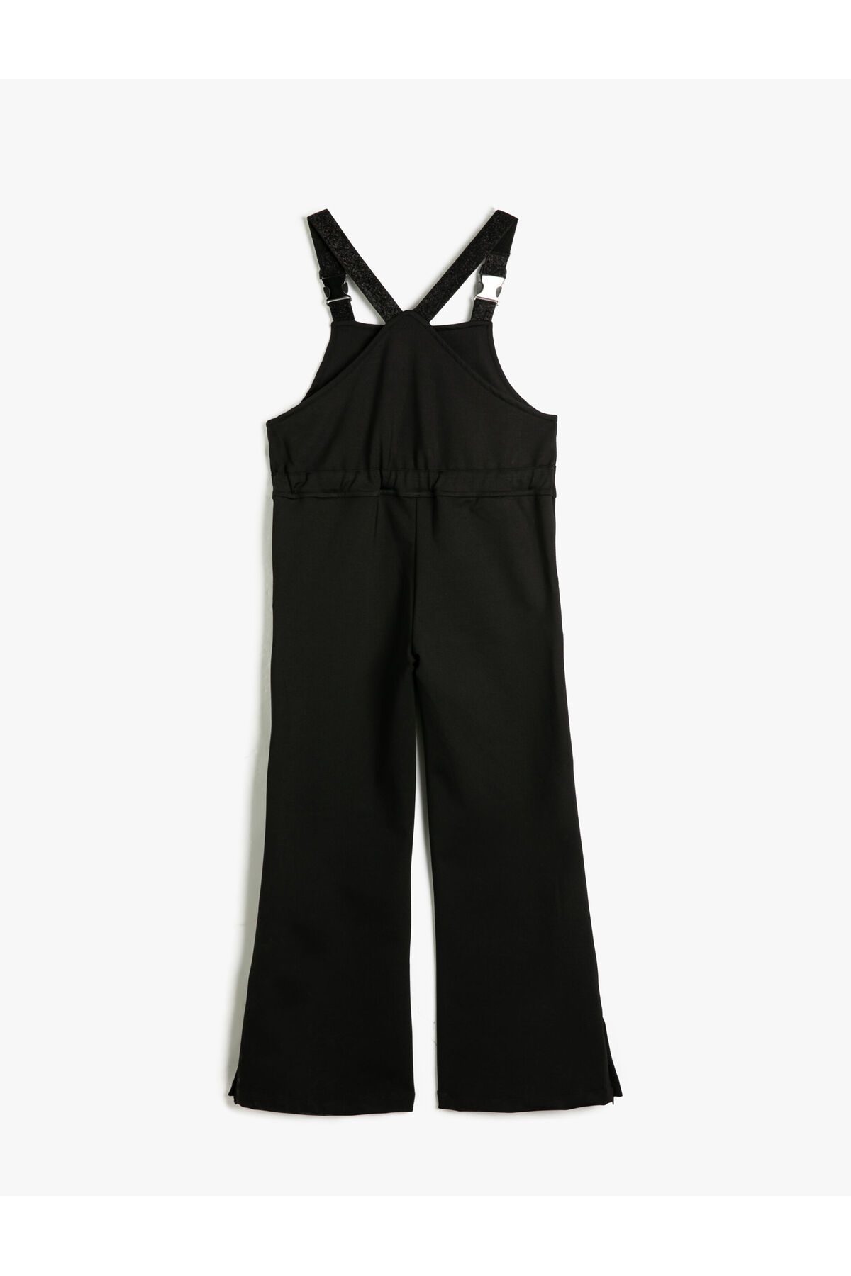 Koton-Salopet Jumpsuit with Straps, Pockets, Zippered Legs 2