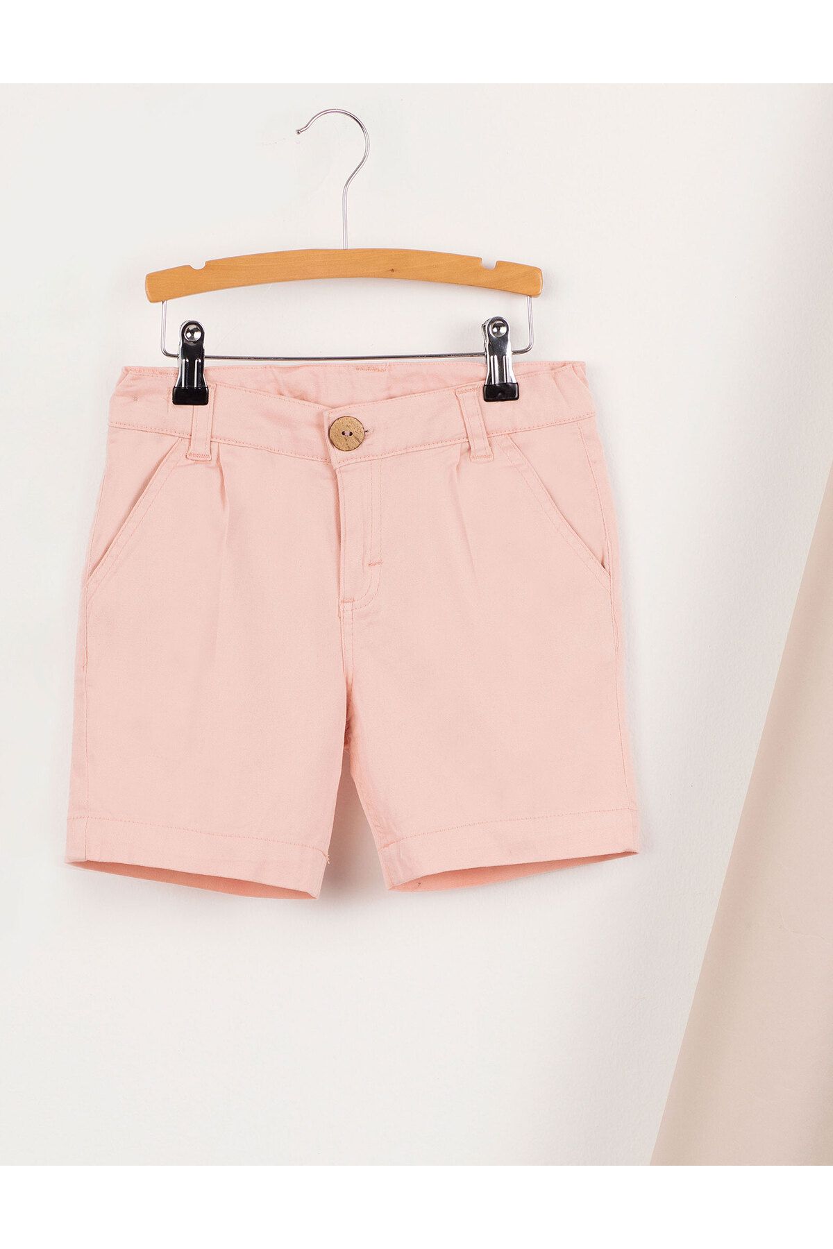 Ollie&Olla-Pink Boy's Gabardine Shorts 3