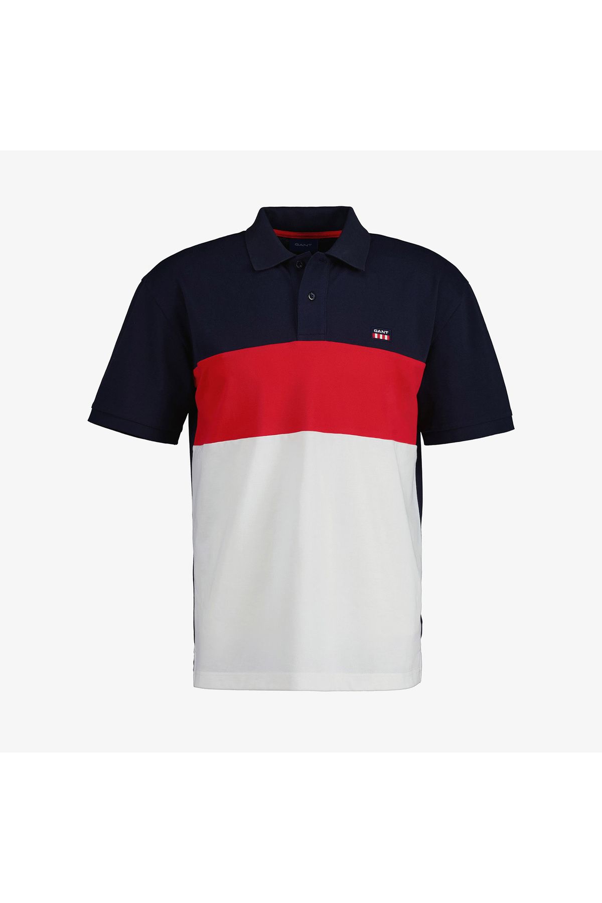 Erkek Lacivert Relaxed Fit Logolu Polo