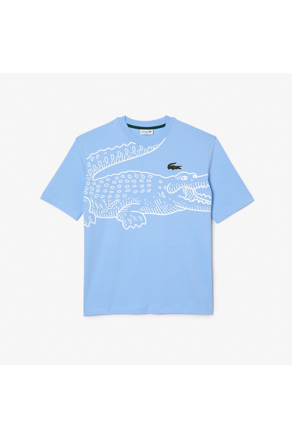 تی شرت آبی مردانه اصلی Lacoste
