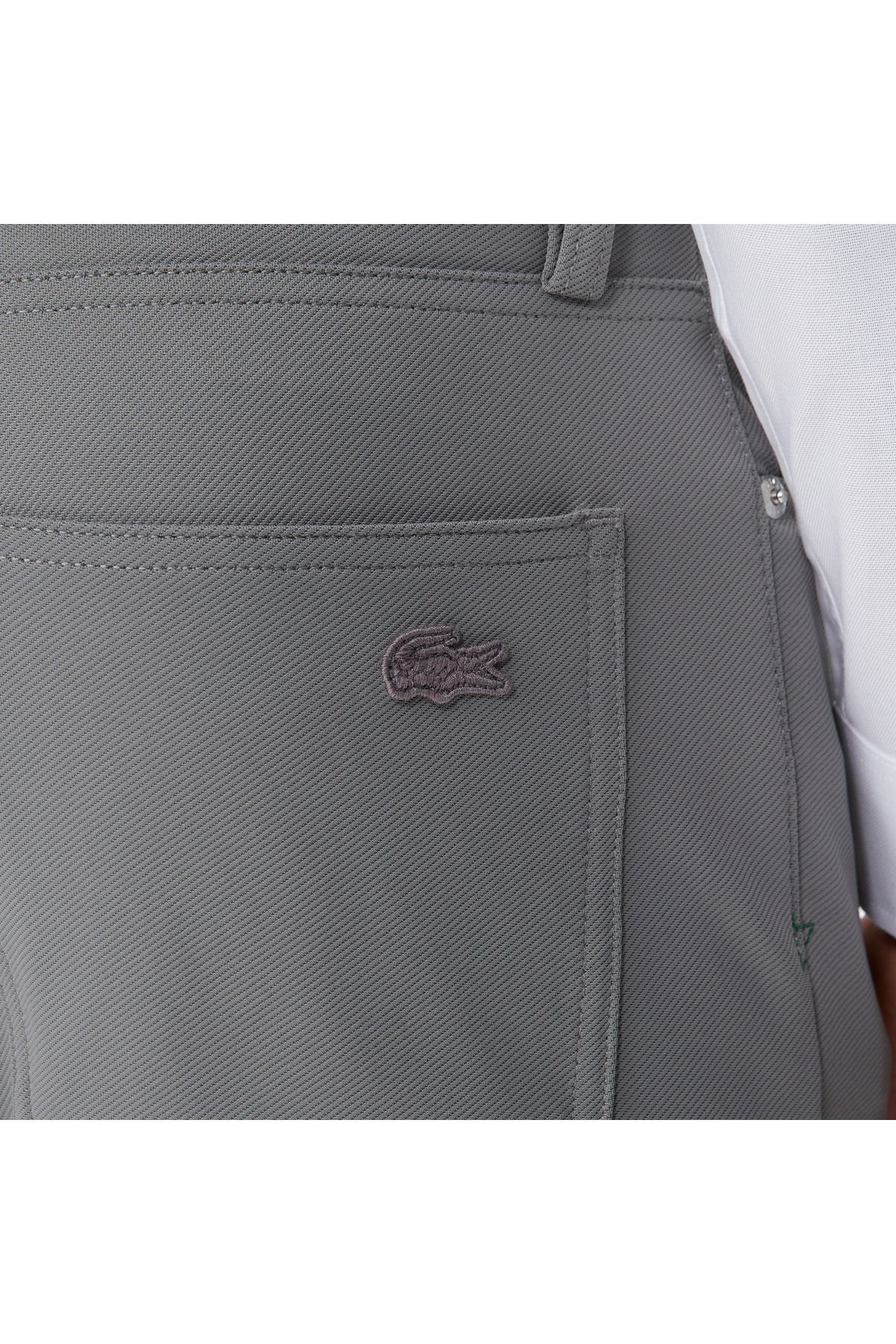 شلوار خاکستری مردانه شلوارهای تیره و باریک Lacoste