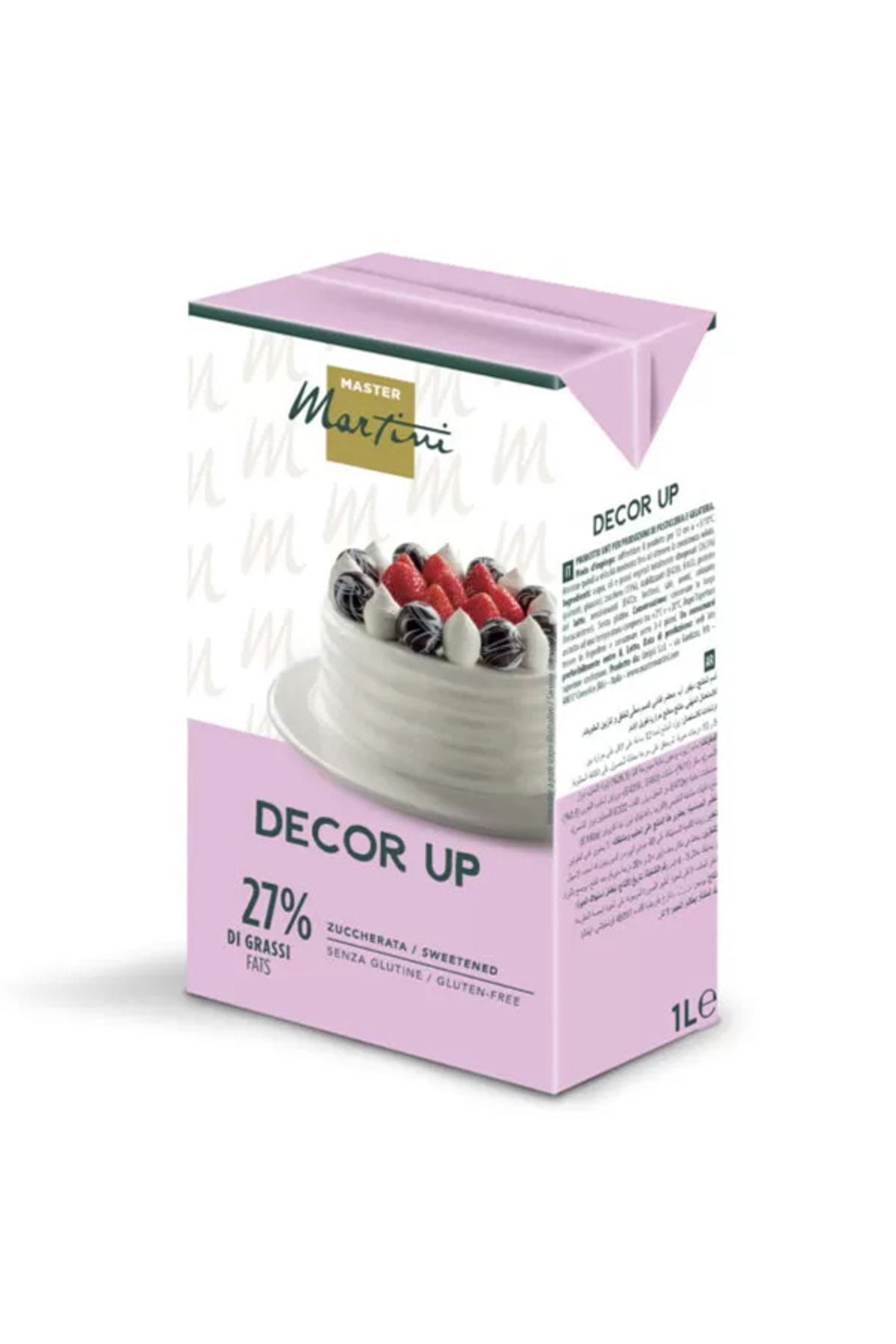 DECOR UP DECORUP BİTKİSEL ŞEKERLİ SIVI ŞANTİ (1 LT)