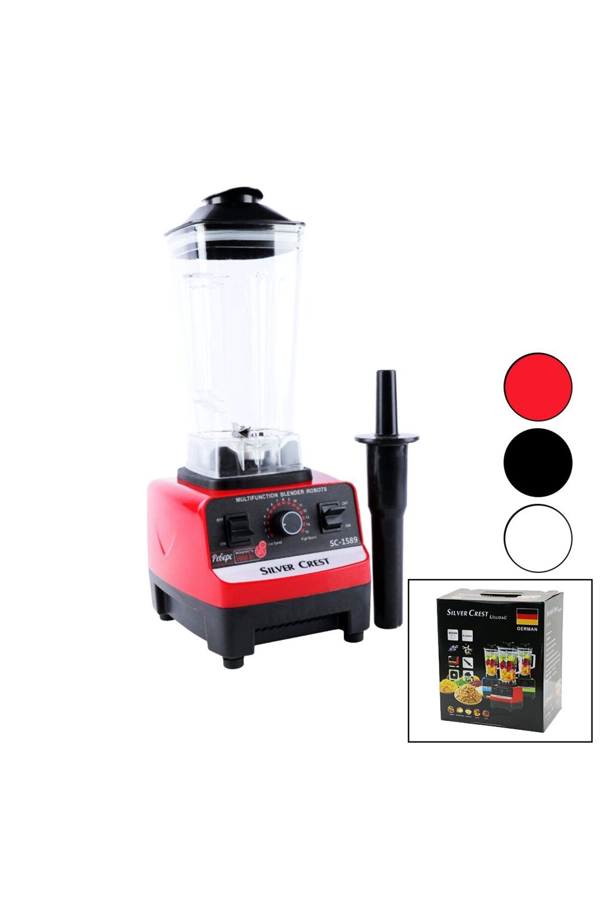 Go İthalat 9000W   BUZ KIRICI  ÇOK AMAÇLI BLENDER DOĞRAYICI  2PCS HAZNE - 2LT - 0.7LT SC-1589 (3731)