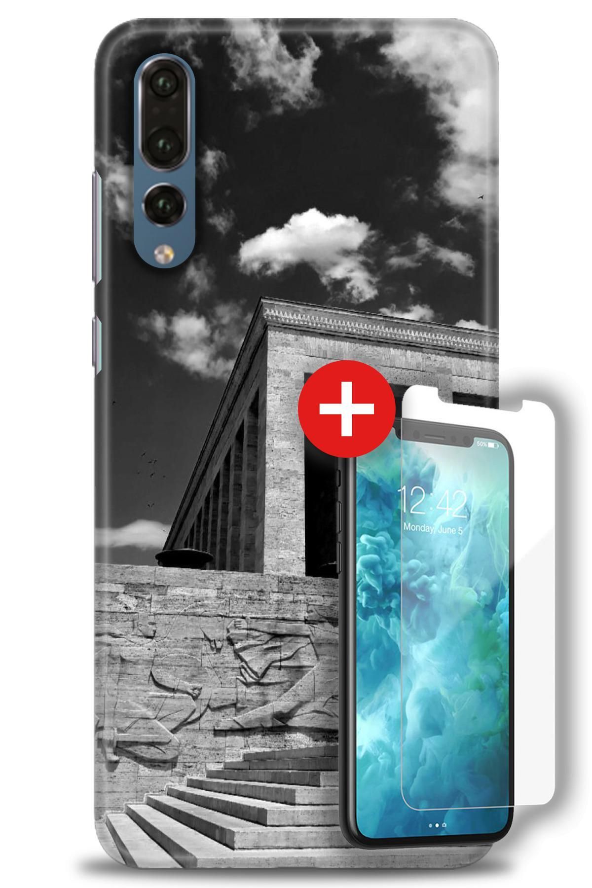 kılıfevreni Huawei P20 Pro Kılıf HD Baskılı Kılıf + MAT DAVİN KIRILMAZ EKRAN KORUYUCU s (6)