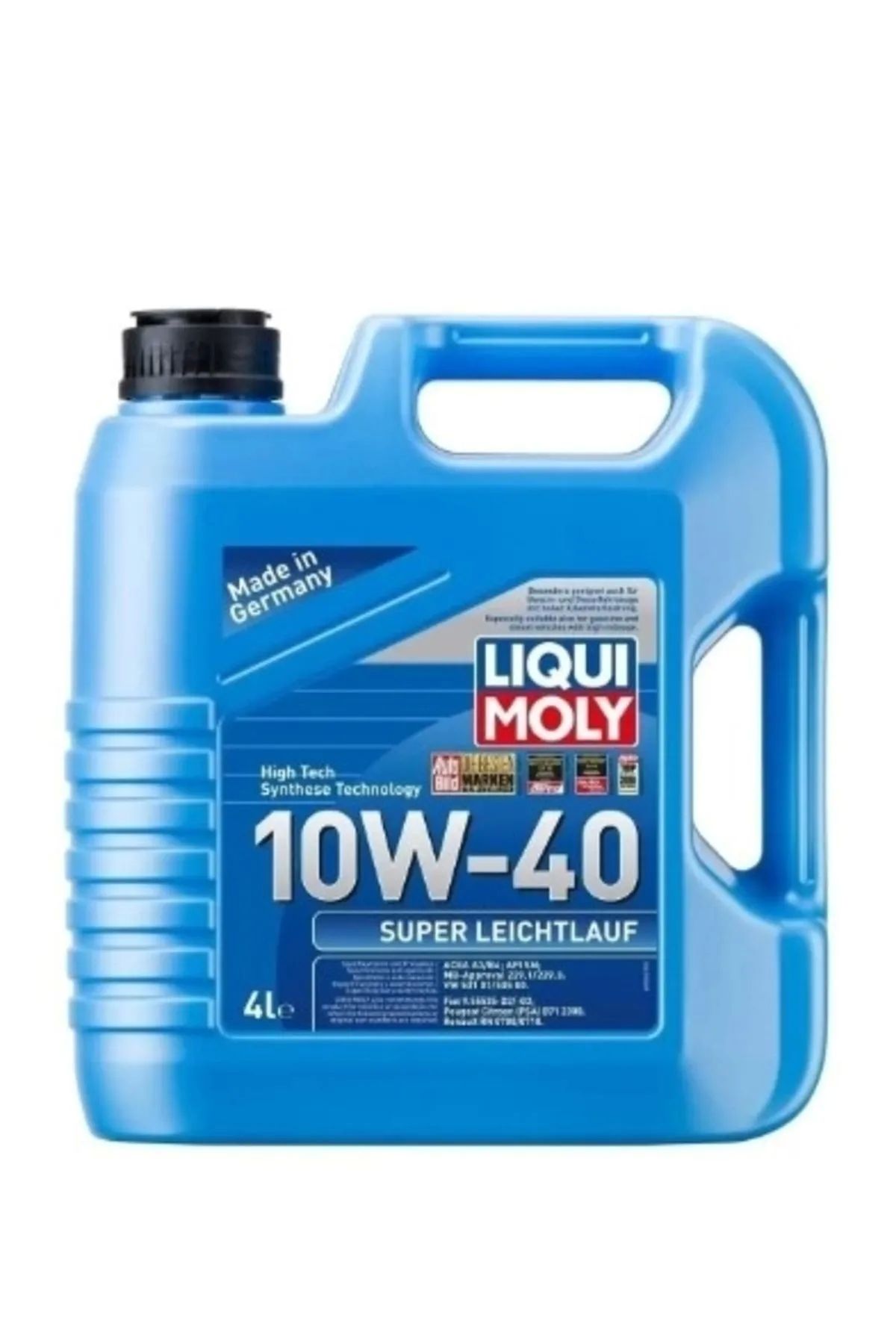 Liqui Moly 10w40 Süper Sentetik Motor Yağı 4 Litre (9504)