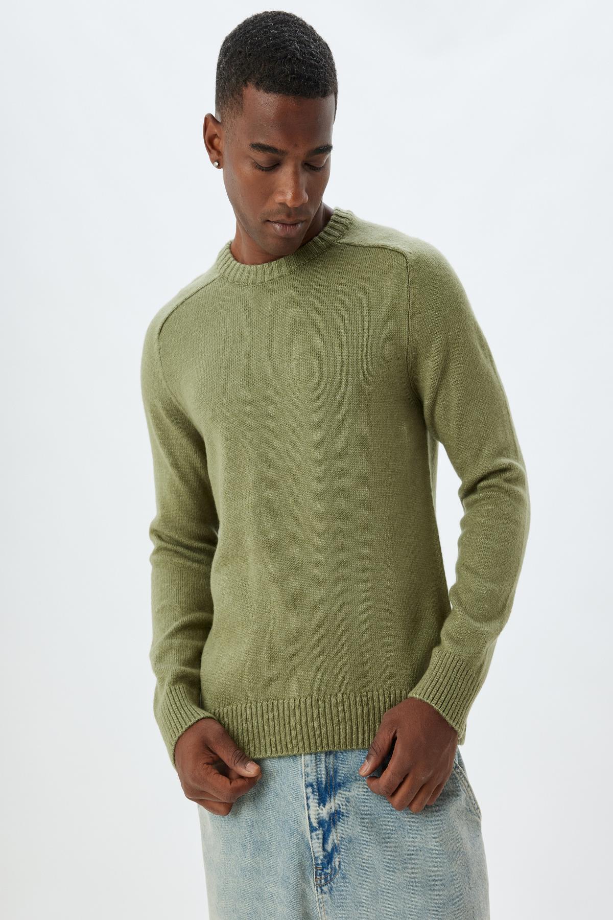 بافت مردانه راسته  آستین استاندارد | کوتون Koton 5WAM70068HT - تصویر 3