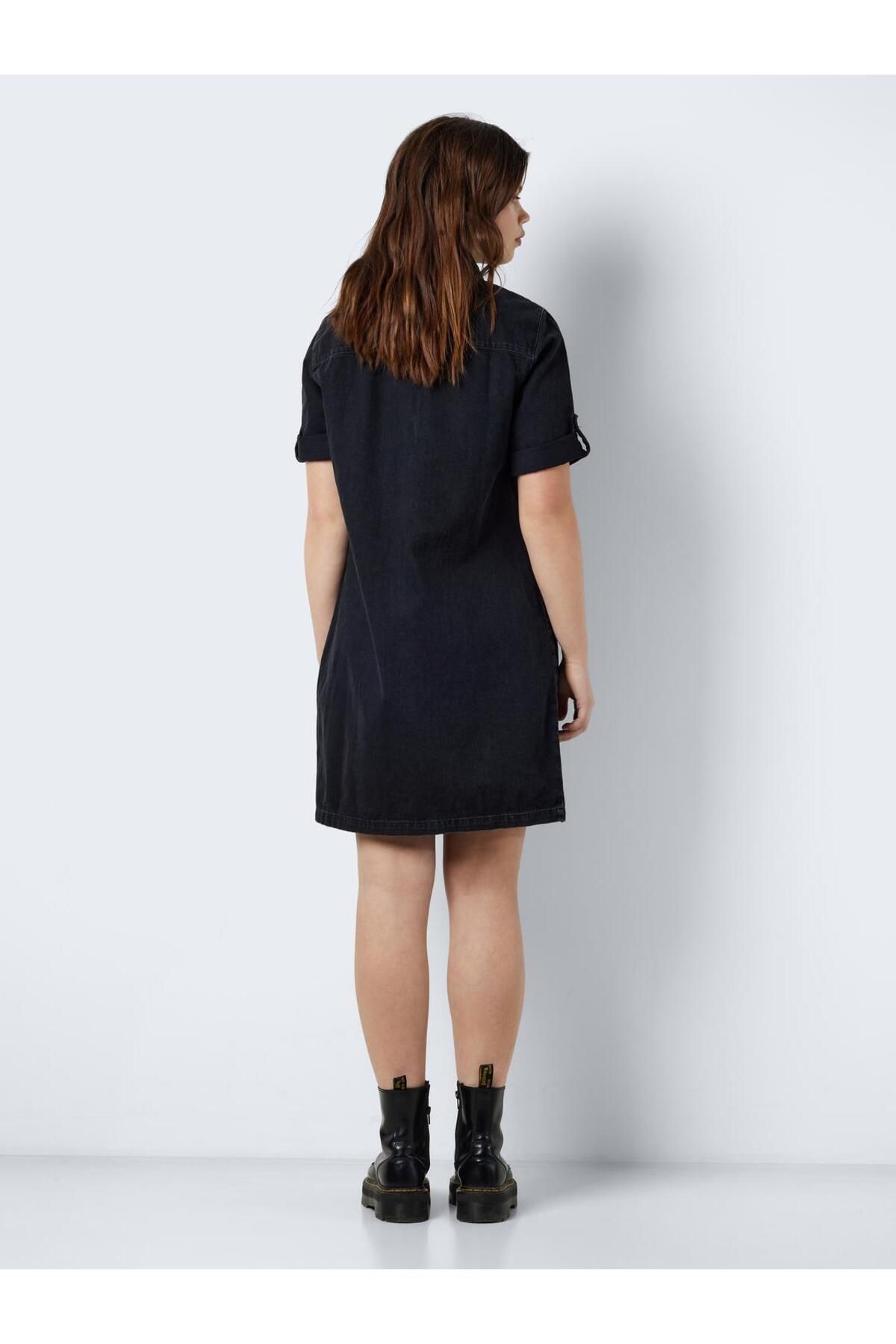 Noisy May-NMNEW SIGNE S/S DENIMOWA SUKIENKA WG001BL NOOS 4