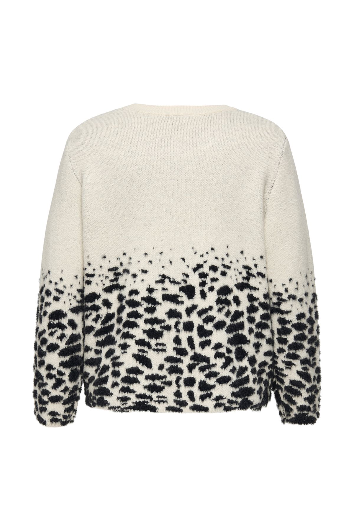 Only Carmakoma-Caranni Ls - O-Neck Jq Knt Model Fabric 1