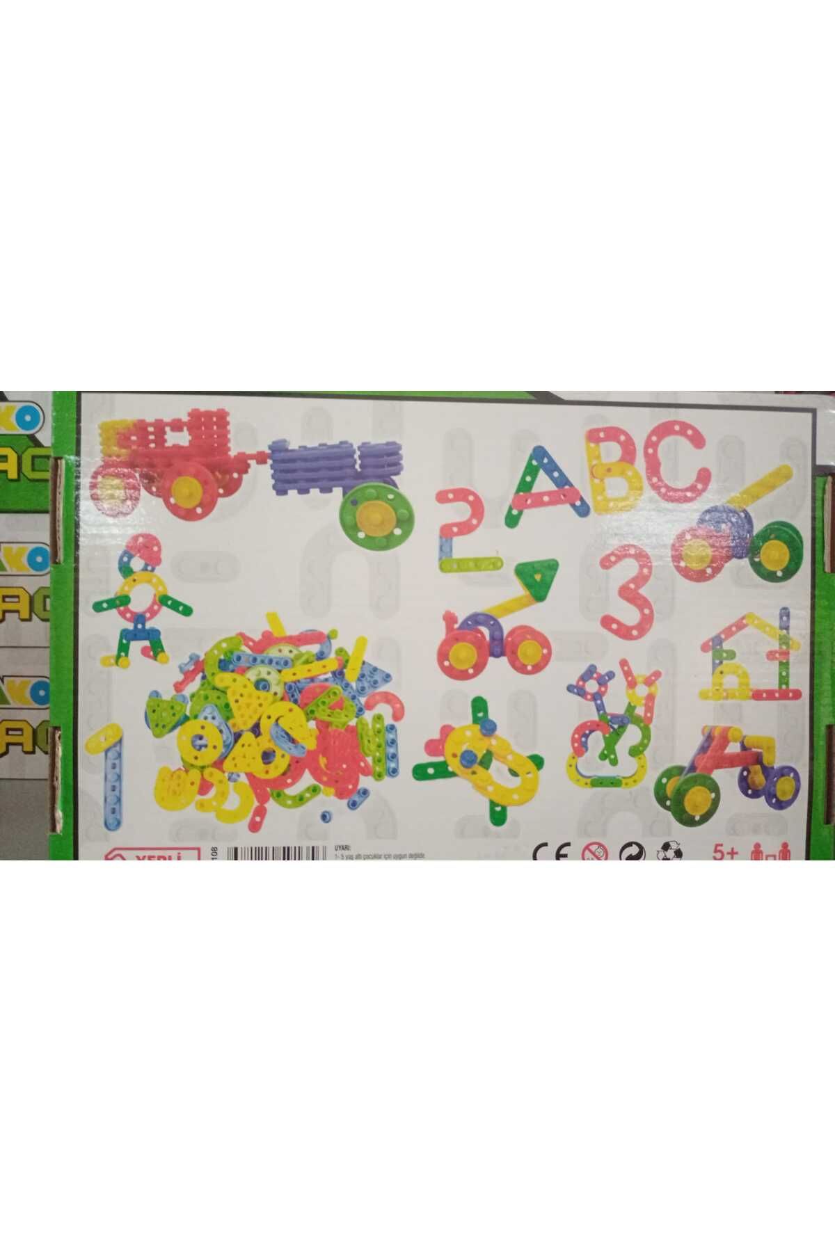 ATLAS TOYS-Tako Clıck Clack Pro Intelligence Developer Game 108 Pieces 2