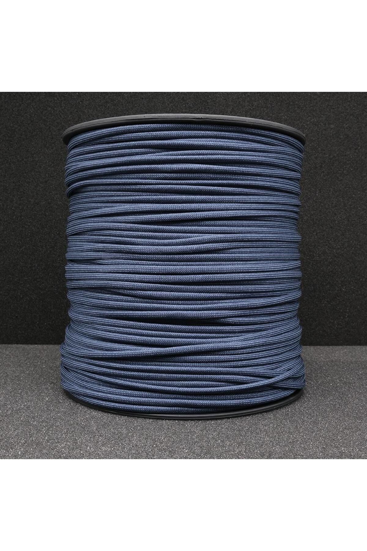 PARACORD-Light Navy Blue Rope 4 mm - 10 Meters No:114 2