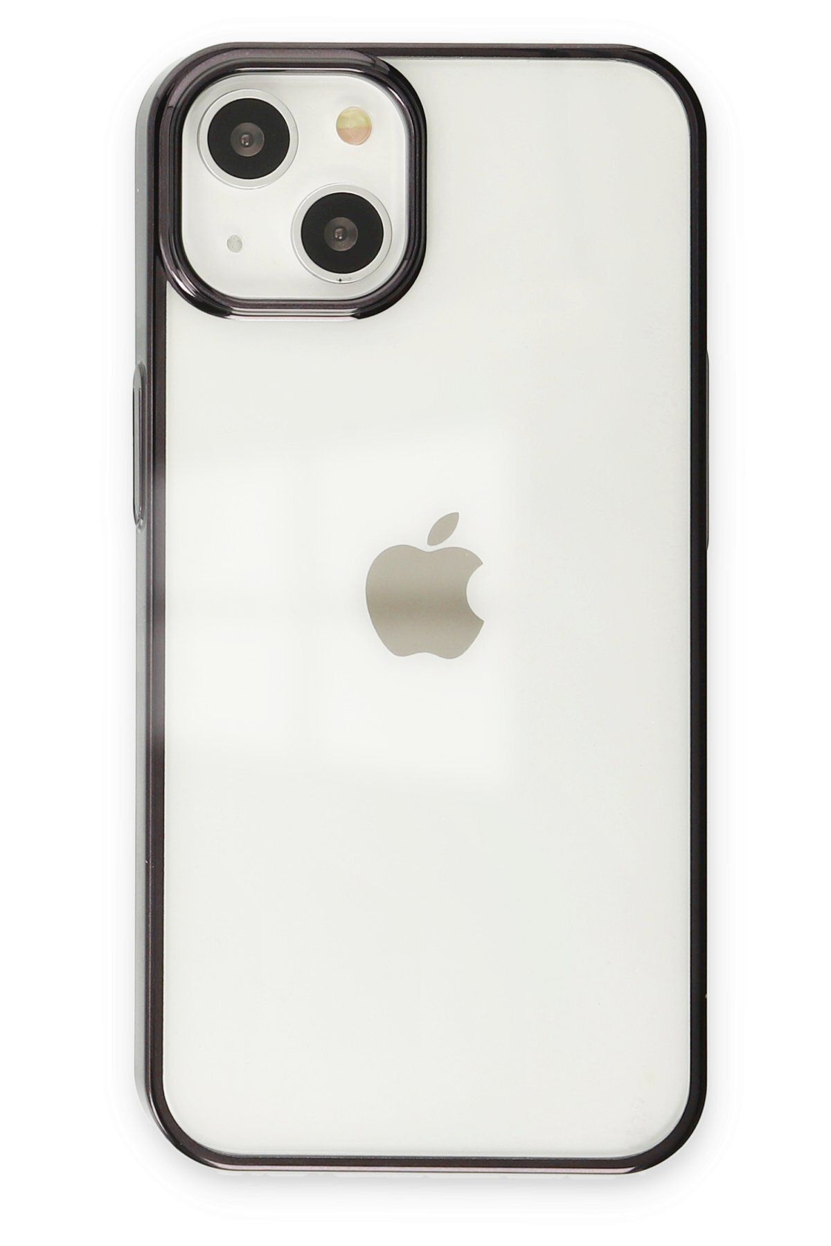NewFace iPhone 14 Kılıf Element Silikon - Siyah GLSTD
