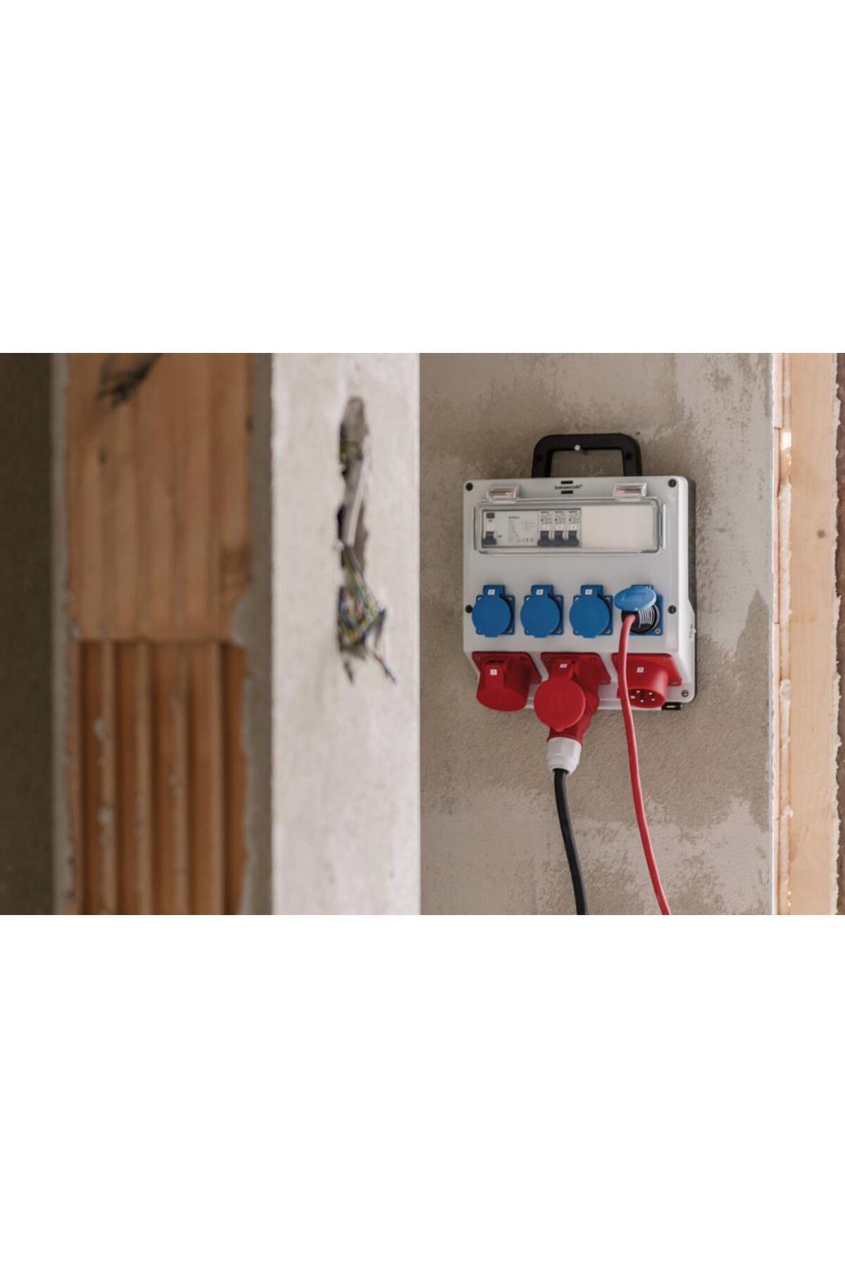 Brennenstuhl-IP44 صندوق توزيع الطاقة على الحائط مع مفتاح مناسب لاستخدام موقع البناء المرخص 4