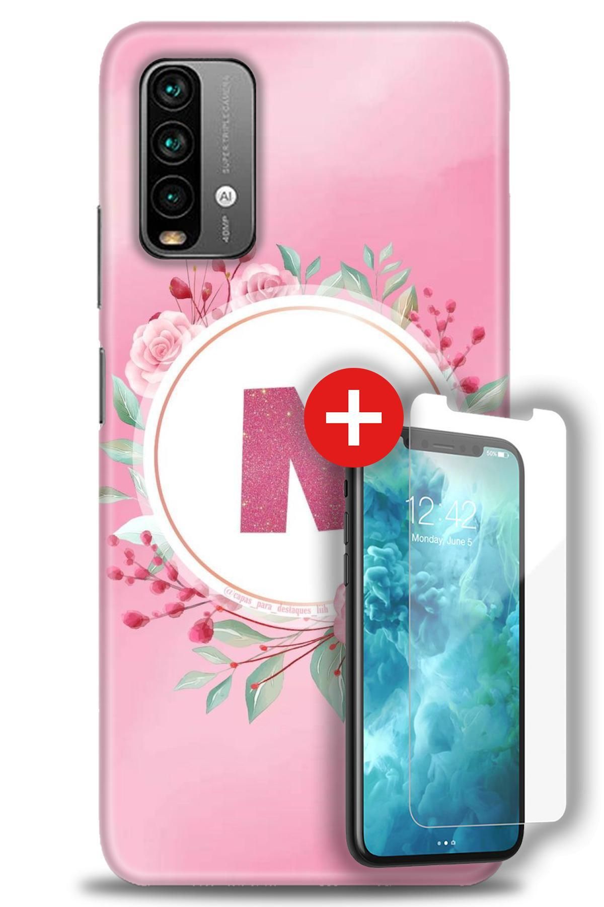 kılıfevreni Xiaomi Redmi 9T HD BASKILI KILIF + MAT DAVİN KIRILMAZ EKRAN KORUYUCU  a (52)