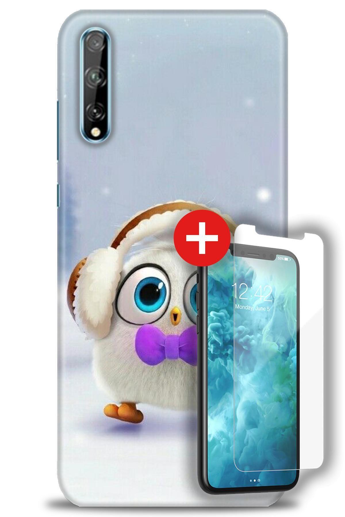 kılıfevreni Huawei Y8P Kılıf HD Baskılı Kılıf + MAT DAVİN KIRILMAZ EKRAN KORUYUCU n (9)