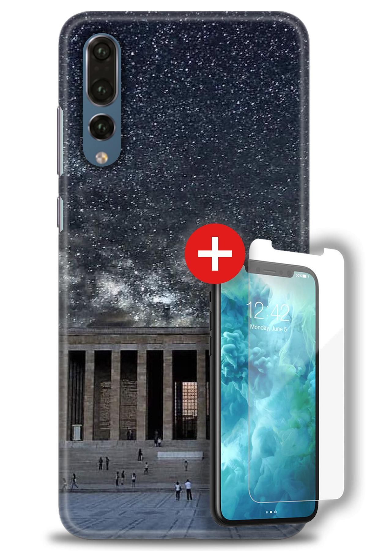 kılıfevreni Huawei P20 Pro Kılıf HD Baskılı Kılıf + MAT DAVİN KIRILMAZ EKRAN KORUYUCU s (8)