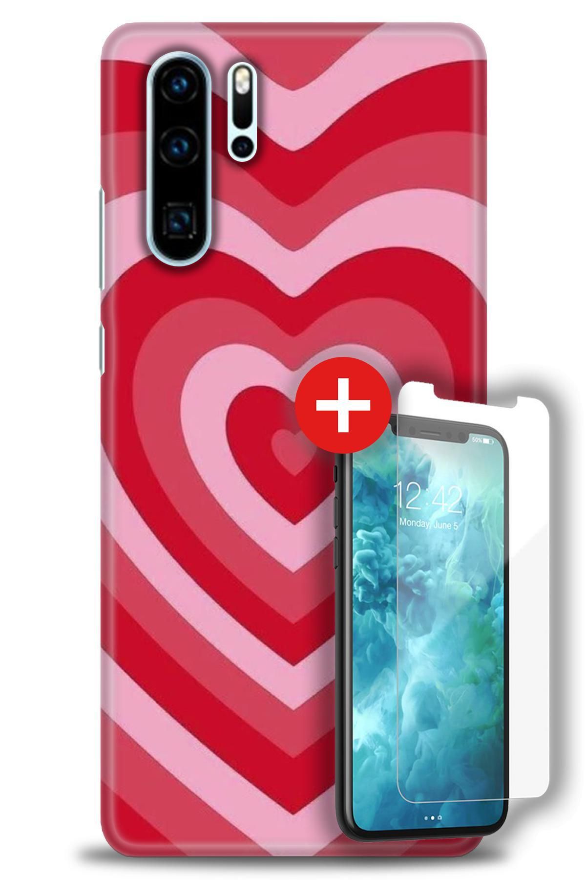 kılıfevreni Huawei P30 Pro HD Baskılı Kılıf + MAT DAVİN KIRILMAZ EKRAN KORUYUCU g (24)