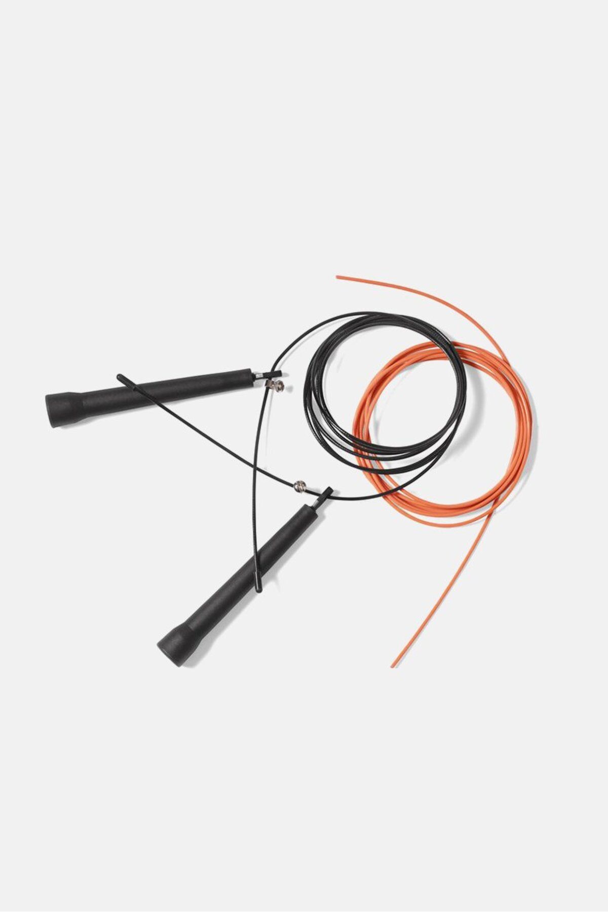 Tchibo-2 in 1 High Speed Skipping Rope, Black and Orange 5