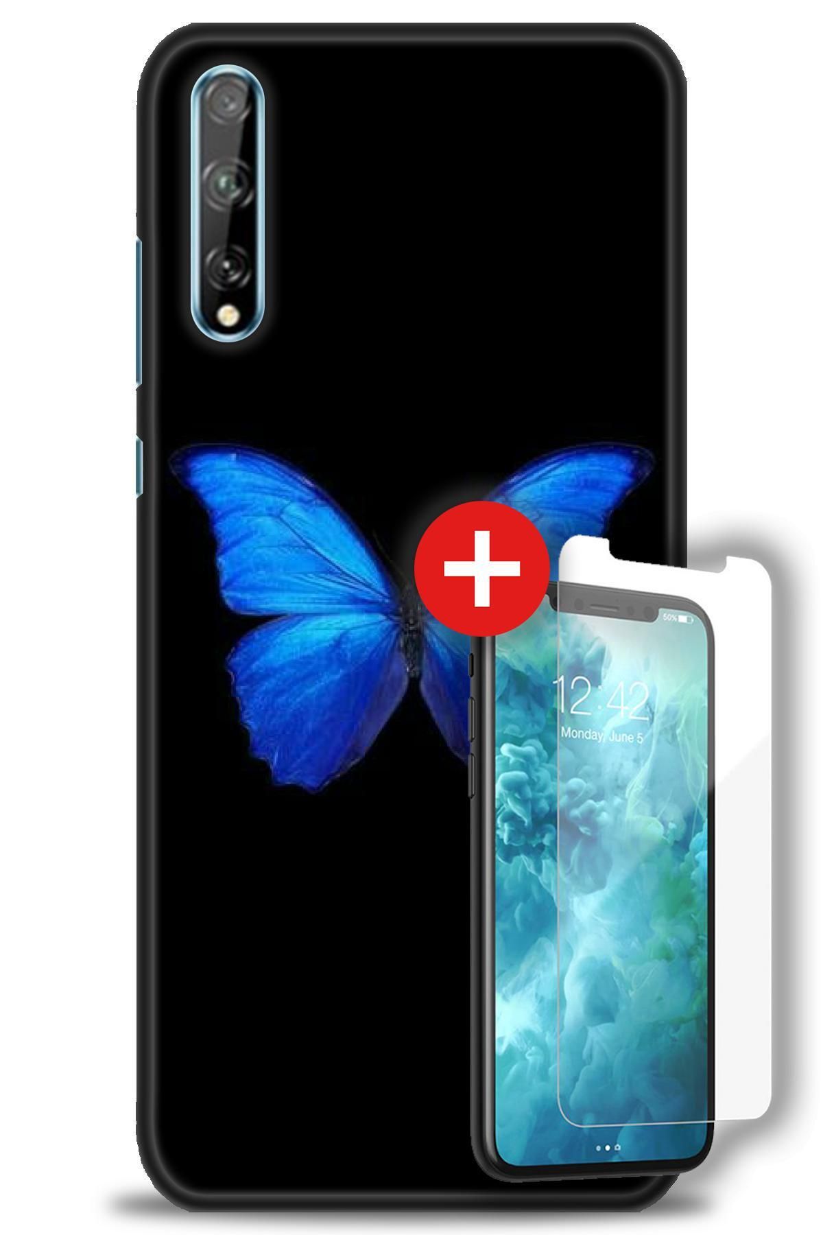 kılıfevreni Huawei Y8P Kılıf HD Baskılı Kılıf + MAT DAVİN KIRILMAZ EKRAN KORUYUCU x (24)