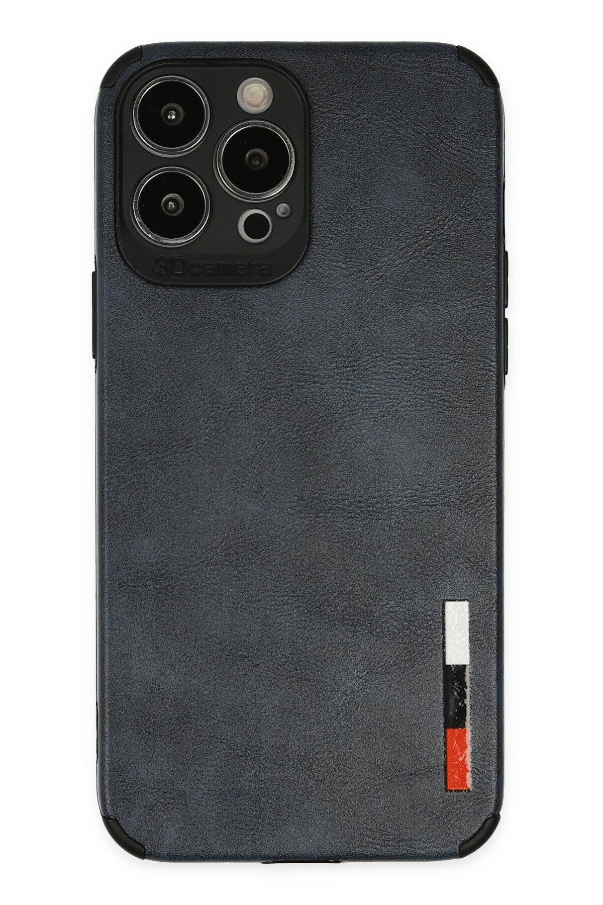 NewFace iPhone 13 Pro Kılıf Loop Deri Silikon - Lacivert GLSTD
