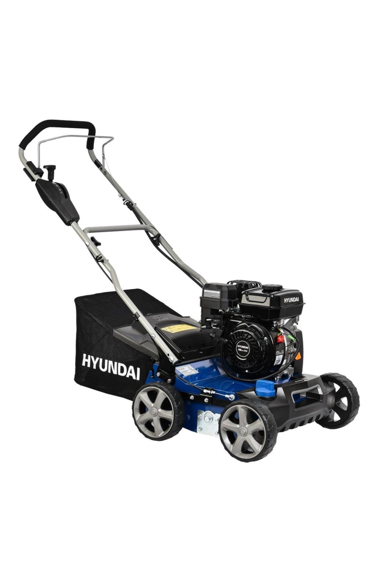 Hyundai HYS400 Çim Havalandırma Makinası 40 cm Benzinli 196 cc