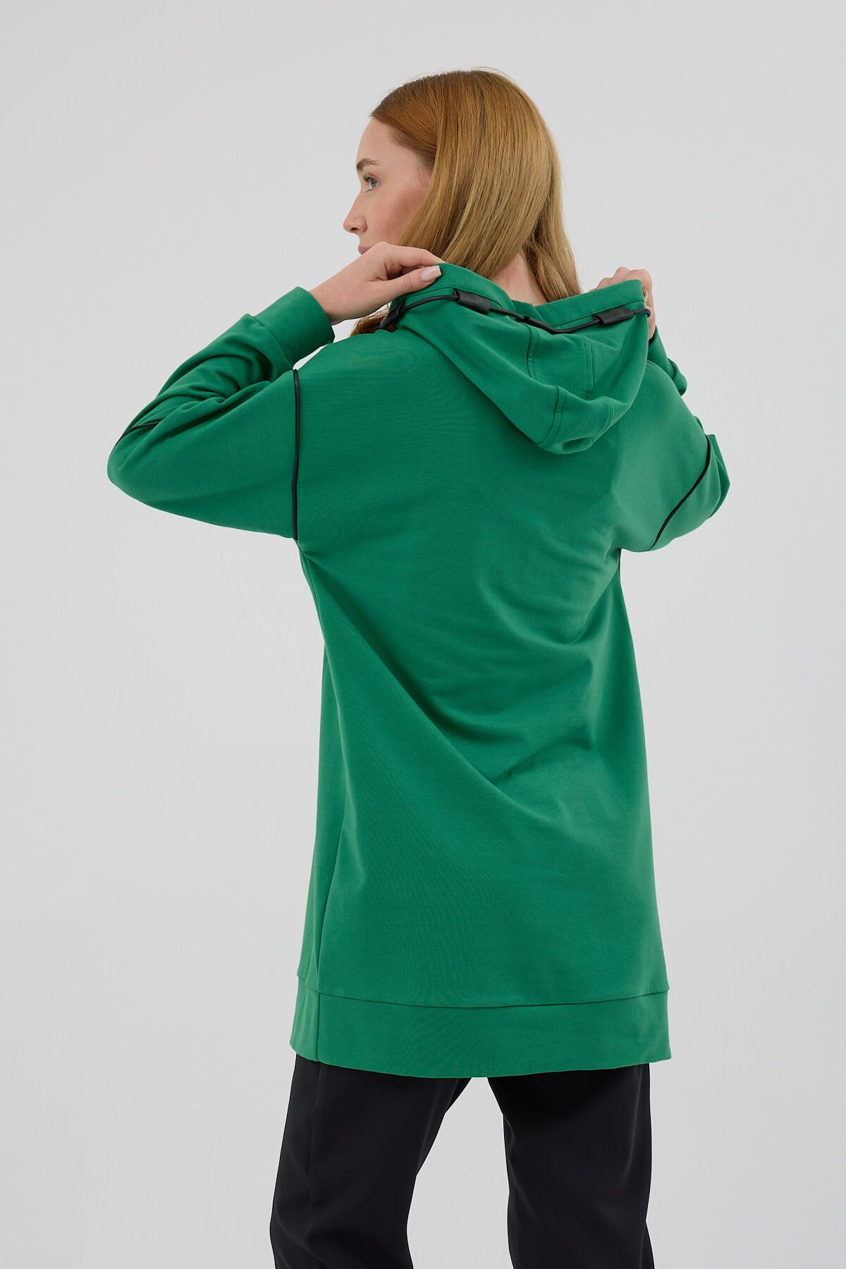 Moodbasic-Mb21.305 Hooded Tunic 5