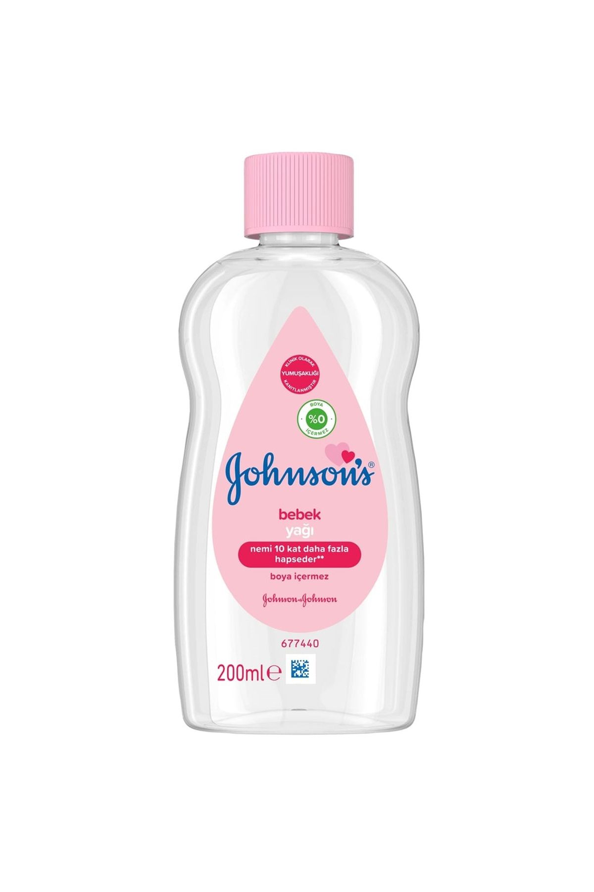 Johnsons Baby Bebek Yağı 200 ml