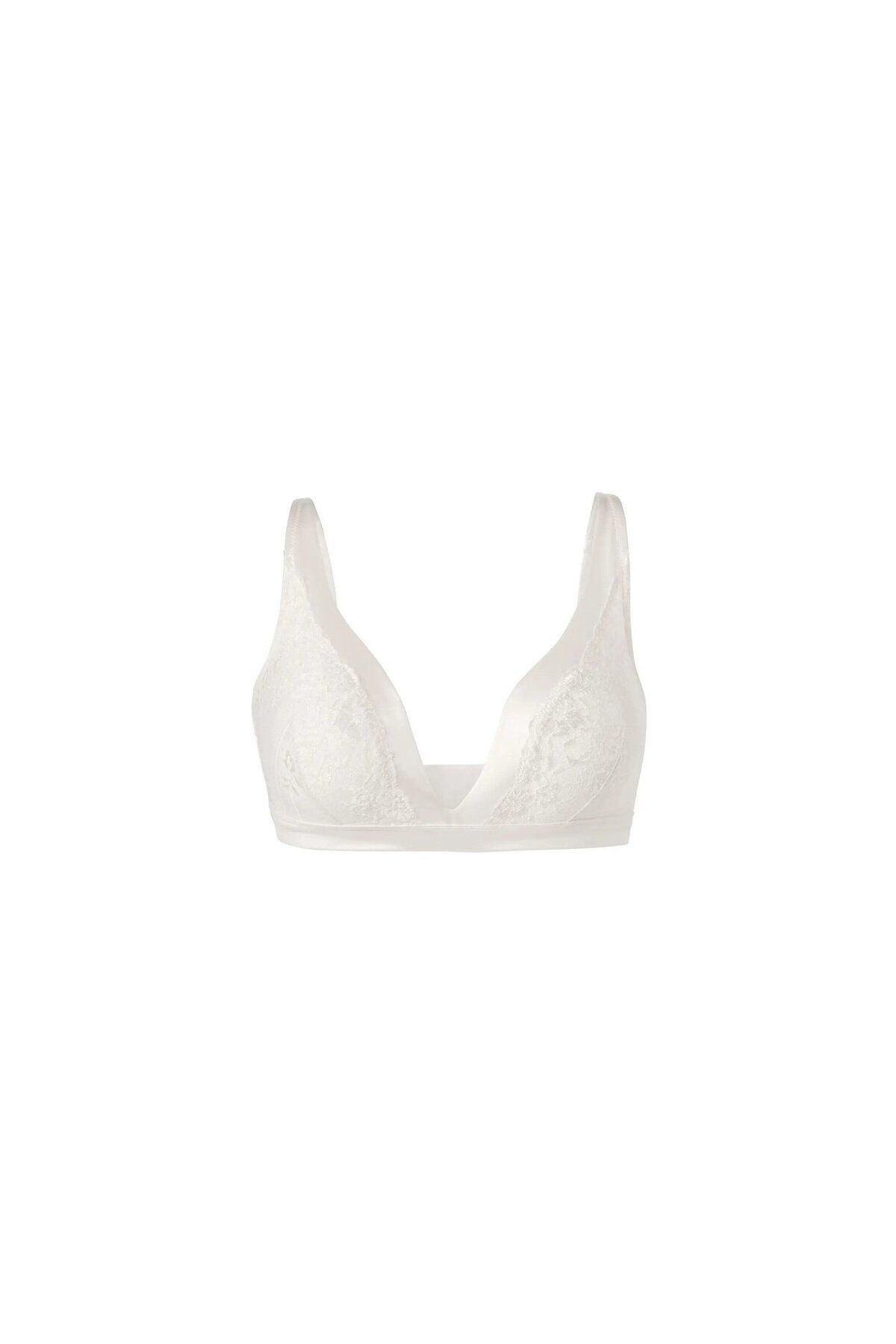 Tchibo-Women Lace Soft Non Padded Bra, White 3