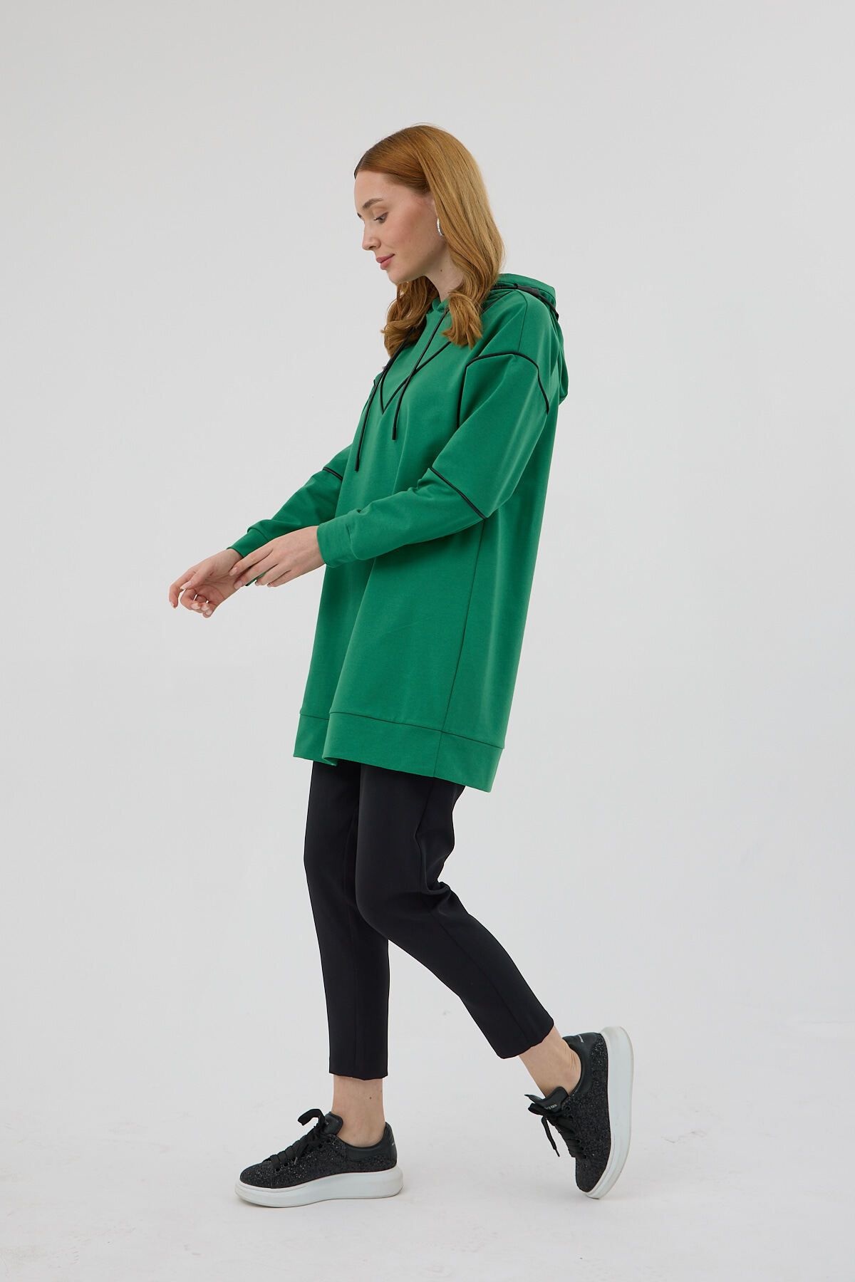 Moodbasic-Mb21.305 Hooded Tunic 3