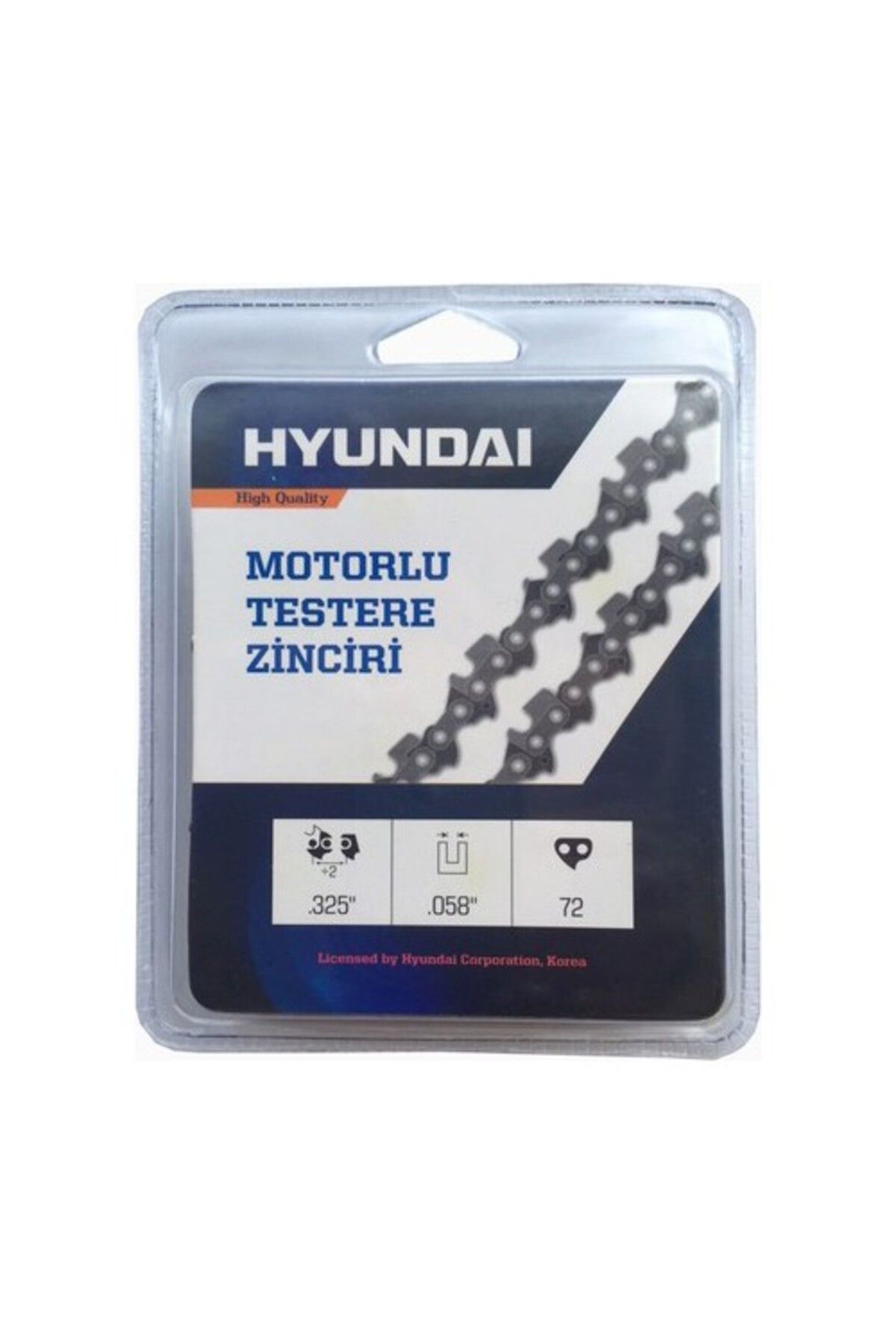 Hyundai Kesik Zincir 3.25' 1.3mm 36 Diş Köşeli