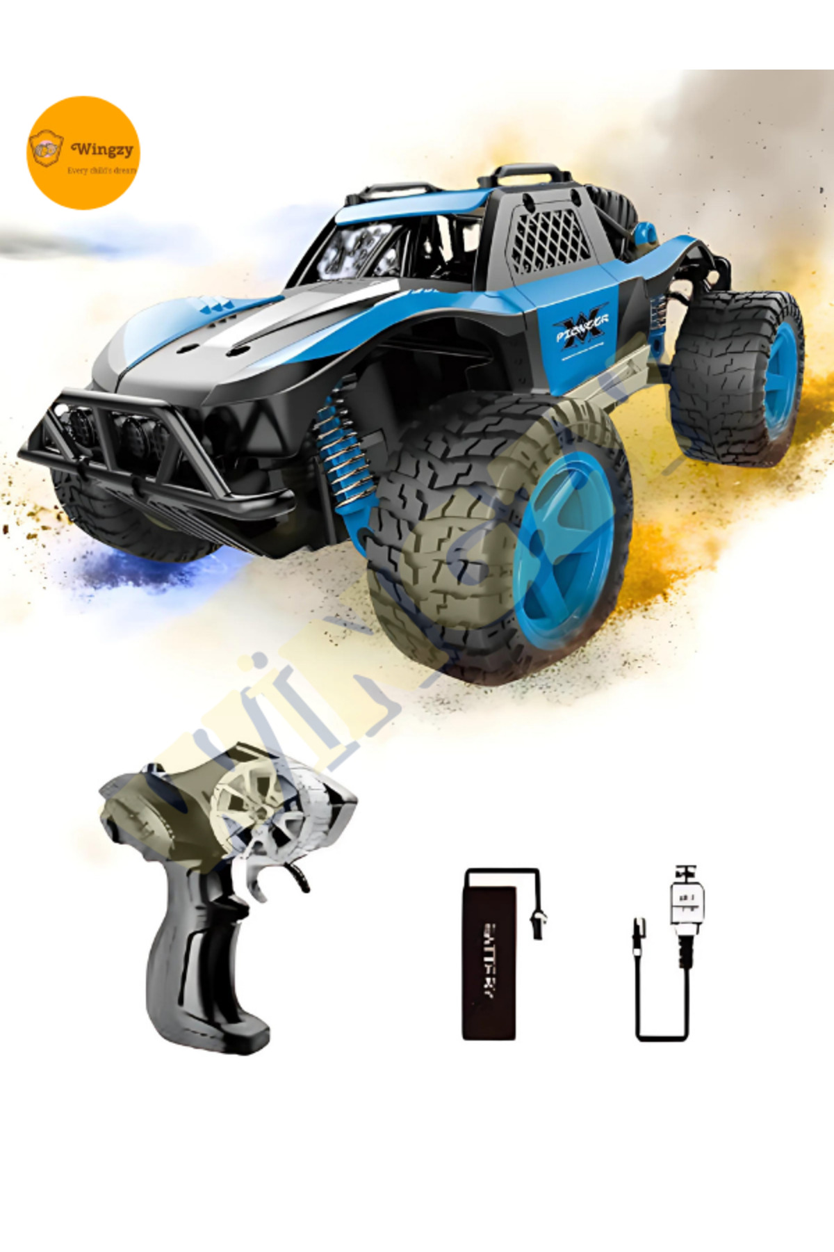 Drift ve Offroad Macerası – Yüksek Hız, Güçlü Çekiş, Tam Kontrol ve 2.4 GHz Teknolojiyle!