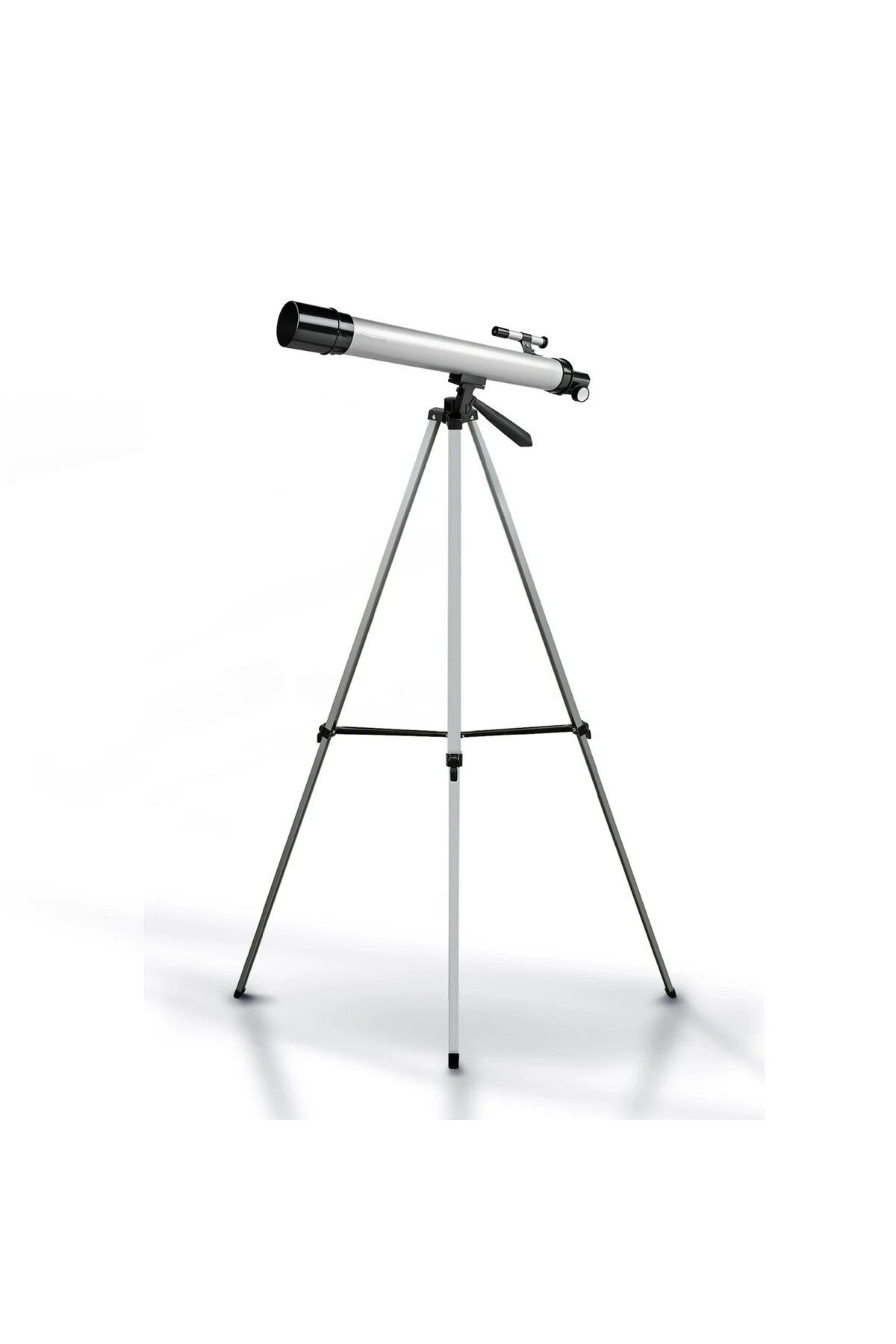 DUHALINE Teleskop 100 Kat Yakınlaştırma 50mm Eğitici Astronomik Uzay Doğa Ay Gözlem Teleskobu + Tripod