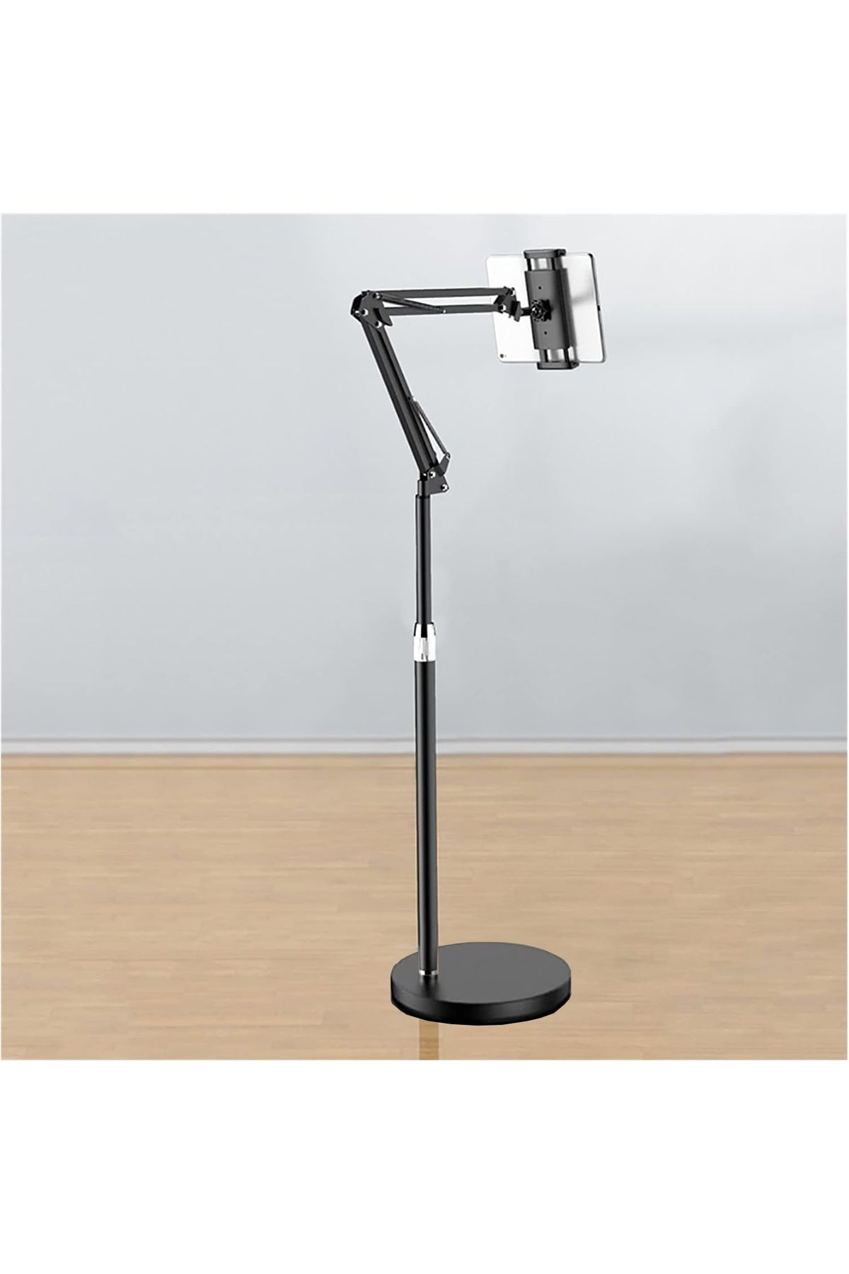 Coverzone-150cm Professional Tablet Holder - Height Adjustable, 360 Degree Rotatable Arm Stand Ldx2 7