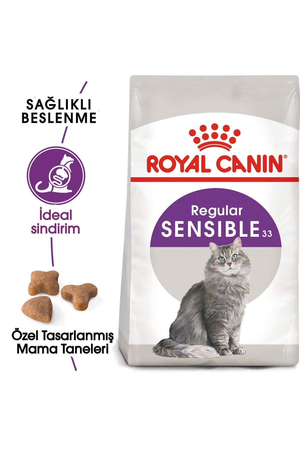 Royal Canin Sensible 33 Hassas Sindirim Sistemi Destekleyici Kedi Maması 4kg