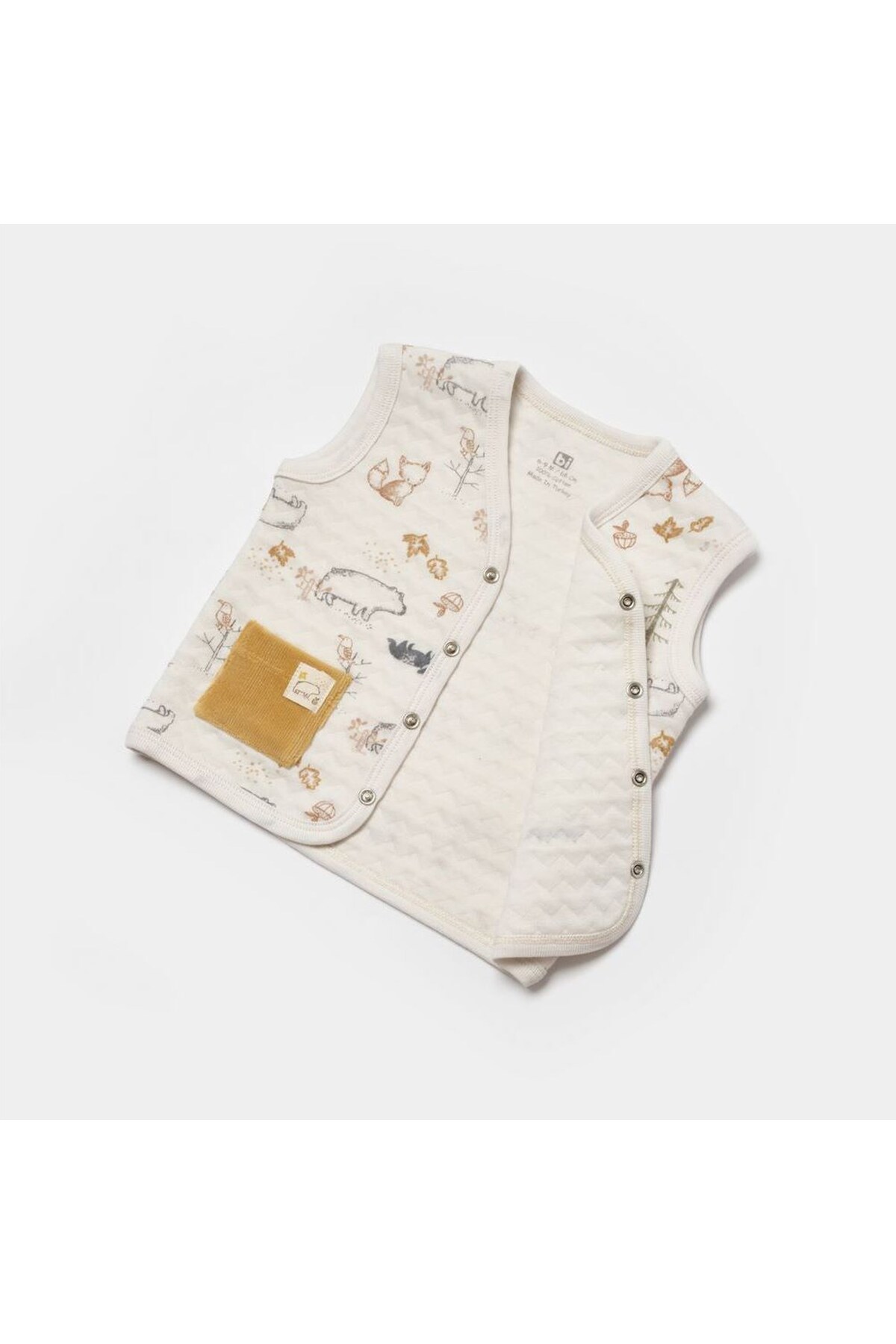 Bibaby Wild Forest Bebek Yeleği 61510 fotoğrafı 4 (önizleme)