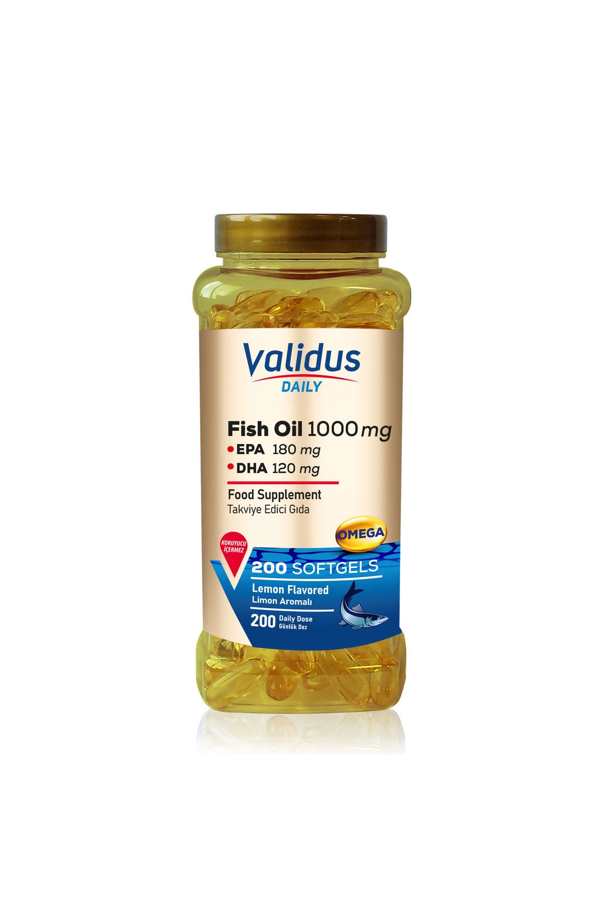 Validus Daily Omega-3 1000 mg 200 Softgel