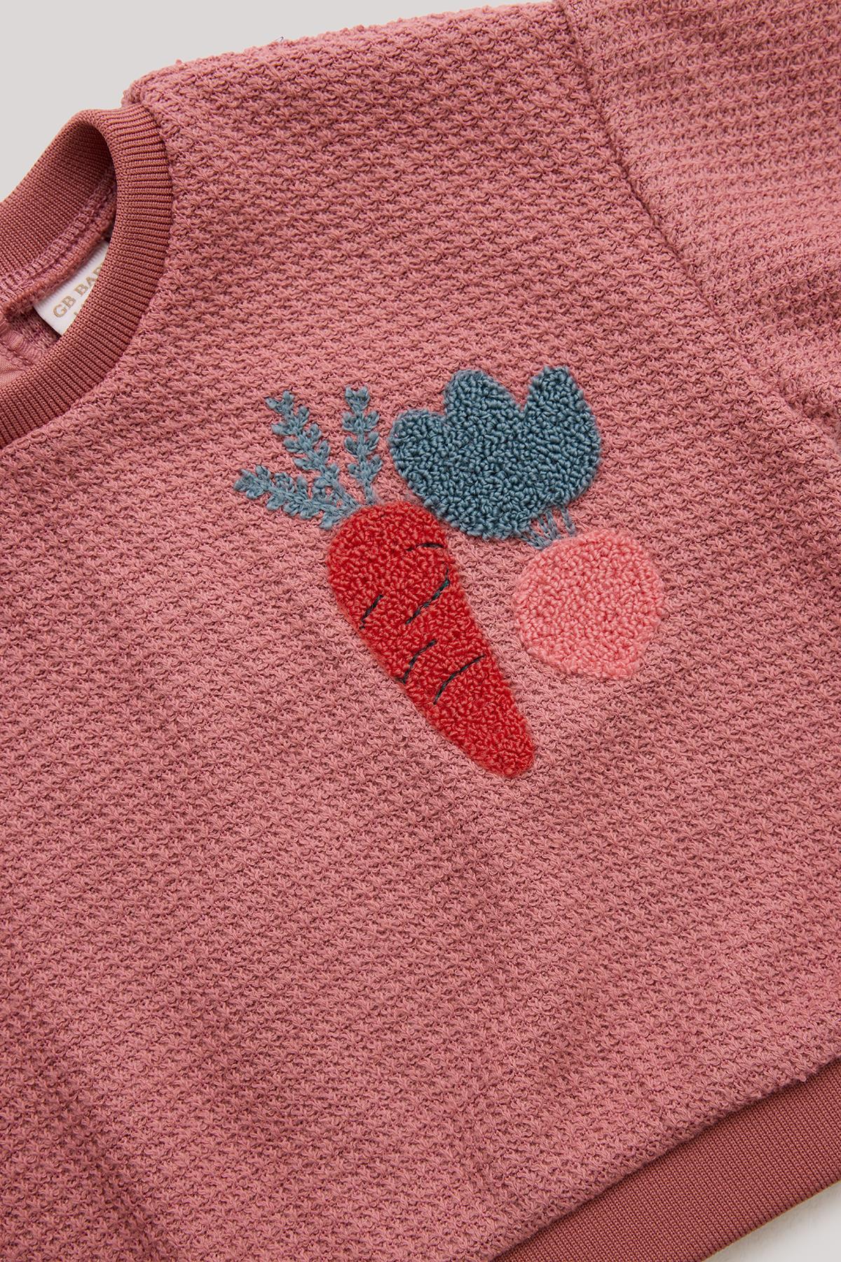 Layette BG Store Kız Bebek Pembe Eşofman Üstü fotoğrafı 3 (önizleme)