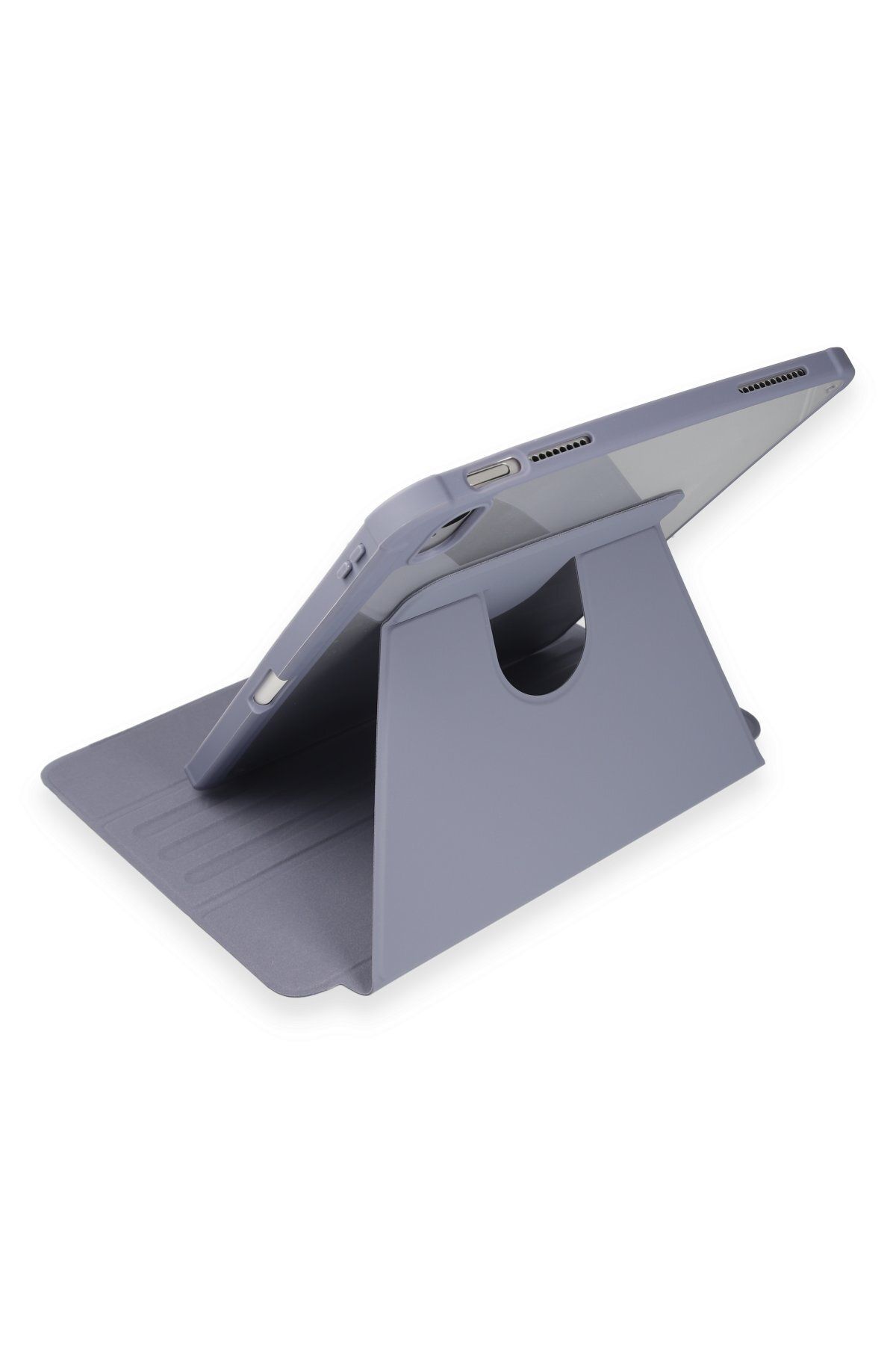 NewFace iPad 10.2 (7.nesil) Kılıf Starling 360 Kalemlikli Tablet Kılıf - Lila GLSTD