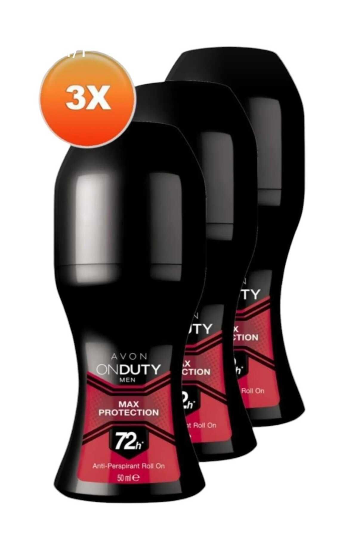 دئودورانت رول ان مردانه ضد تعریق محافظ On Duty Max Protection 3 تایی Avon