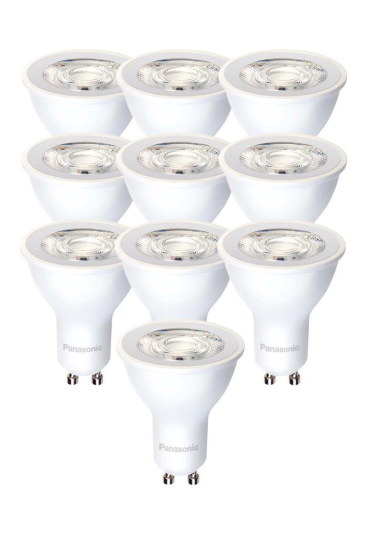 PANASONIC 4W (50W) Led Spot Ampul Beyaz 6500K - 10 Adet Avize Çanak Lamba