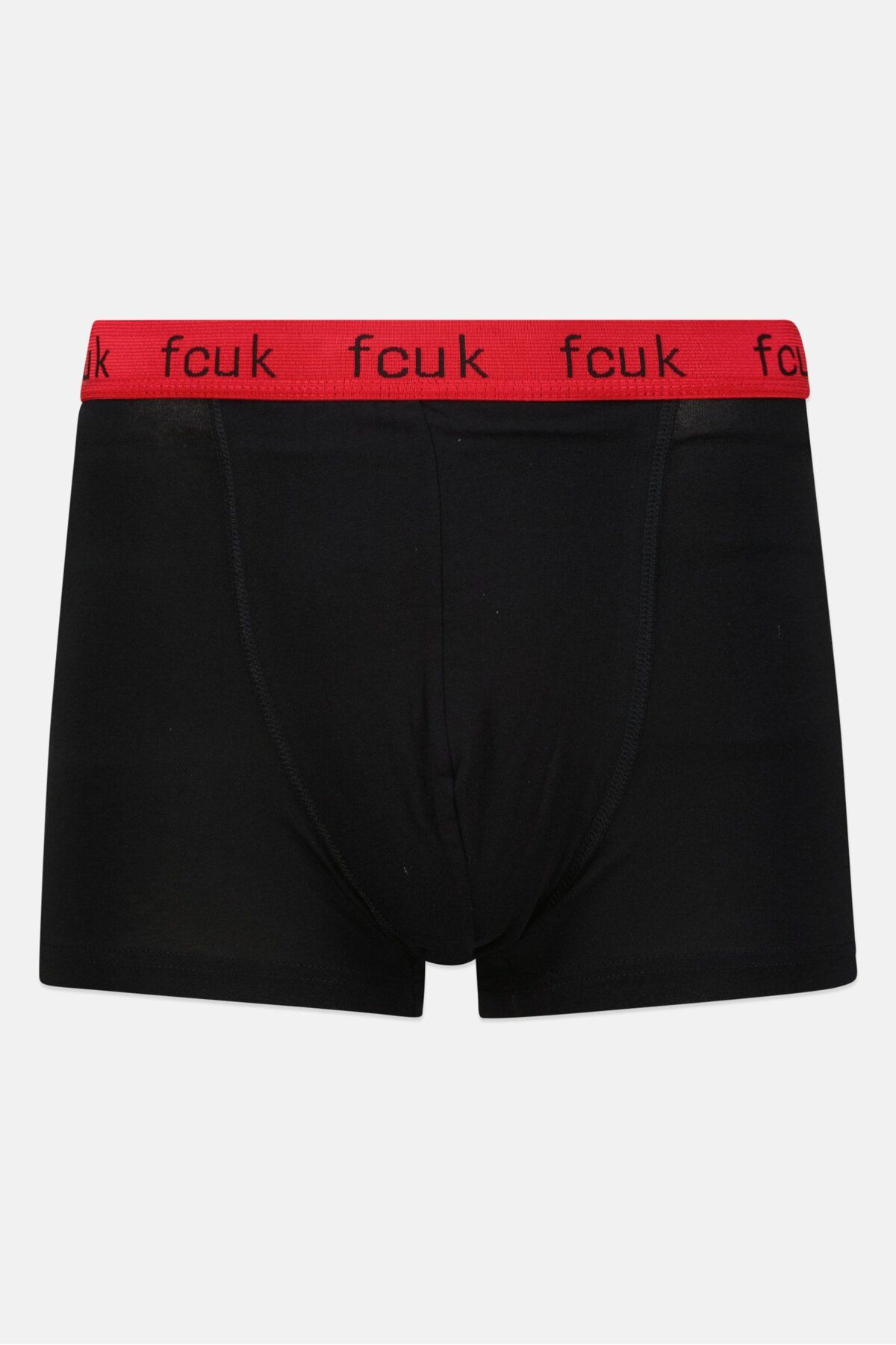 French Connection-Men 3 Pack Brand Logo Black/Red Combo 5