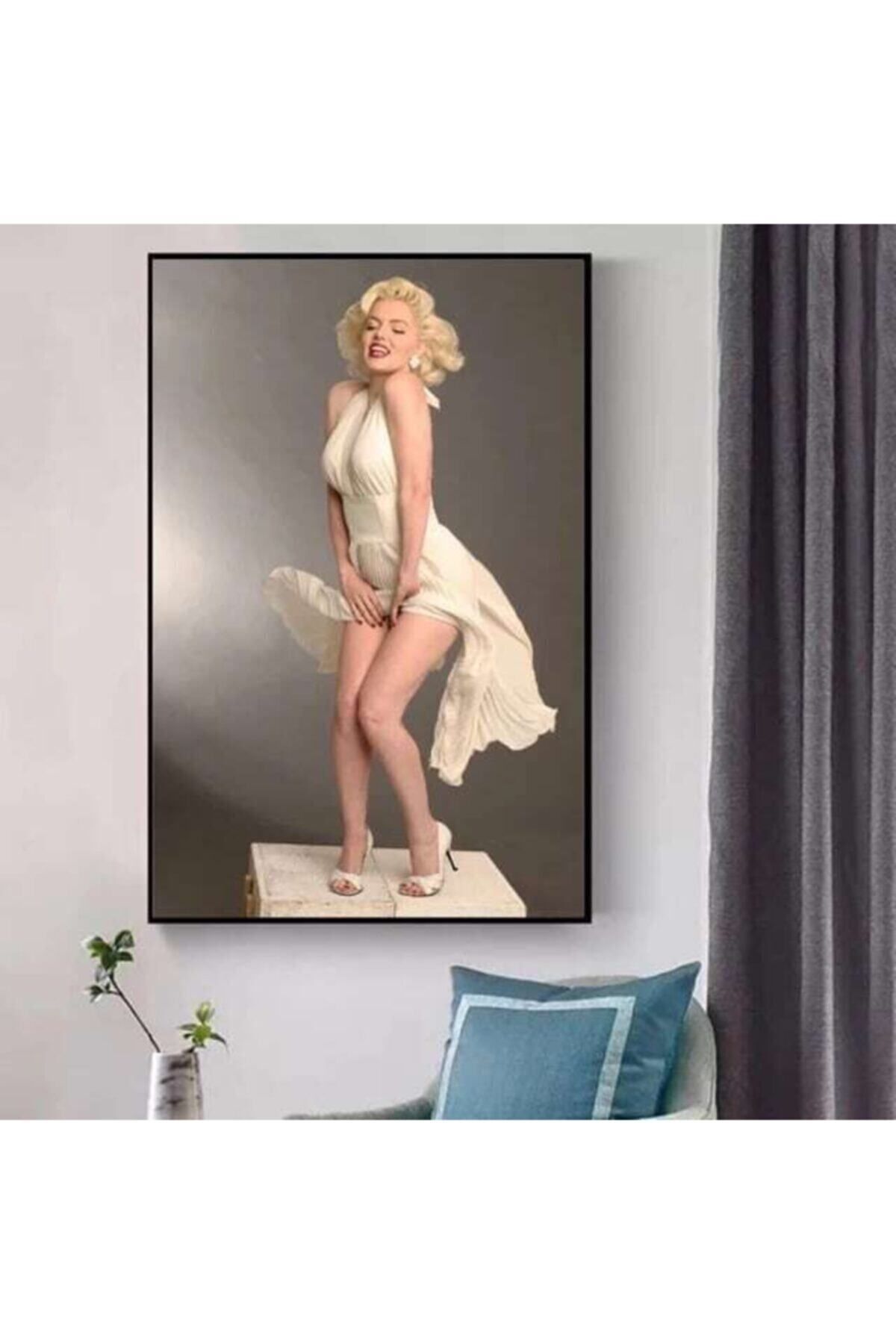 Vividale Dekoratif Marılyn Monroe Kanvas Tablo
