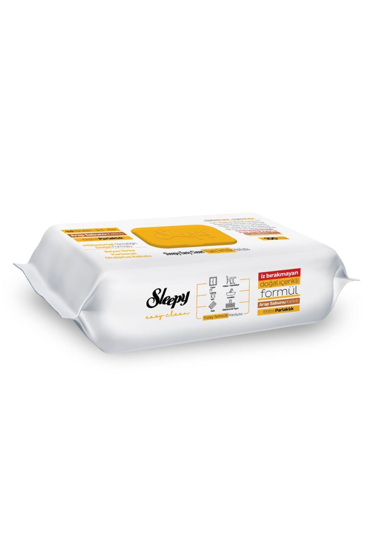 Sleepy Yüzey Temizleme Havlusu Arap Sabunlu 100'lü 2 Adet fotoğrafı 2 (önizleme)