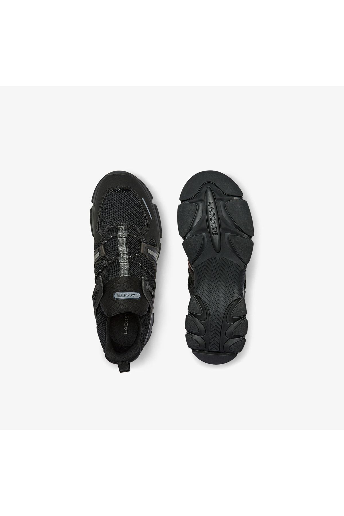 اسنیکر مشکی مردانه کفش ورزشی L003 اورجینال Lacoste