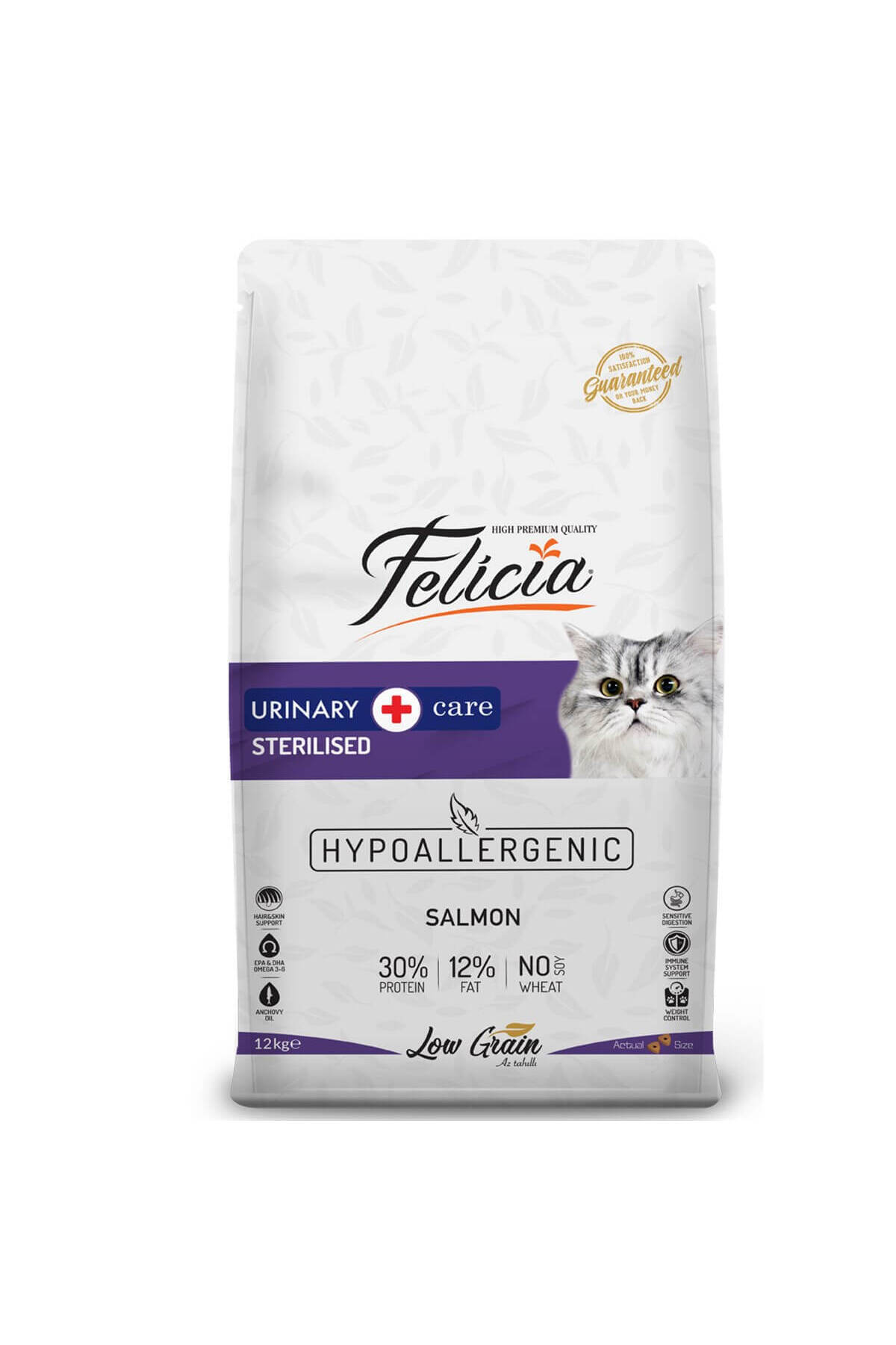 Felicia Somonlu Light&Sterilised Kedi Maması 12 kg
