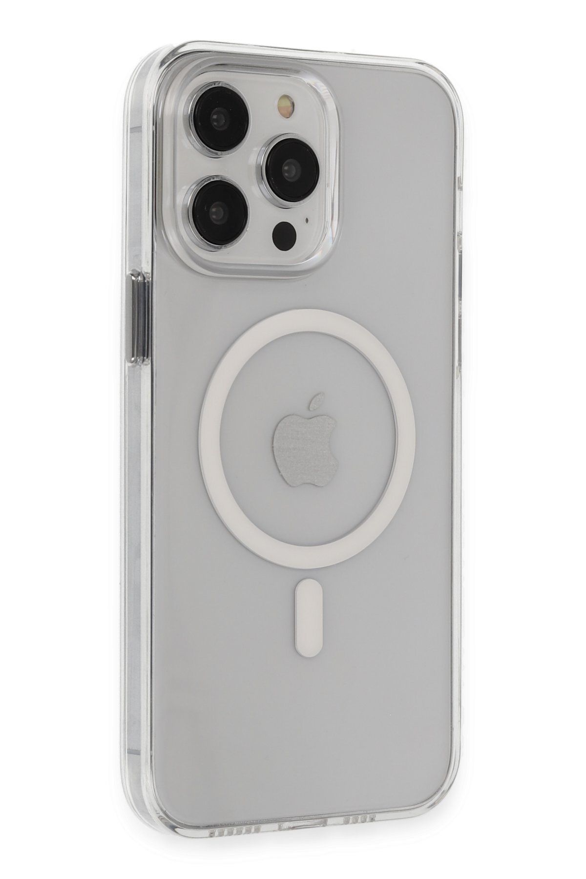 NewFace iPhone 14 Pro Max Kılıf Tron Şeffaf Magsafe Kapak - Şeffaf ZRNET