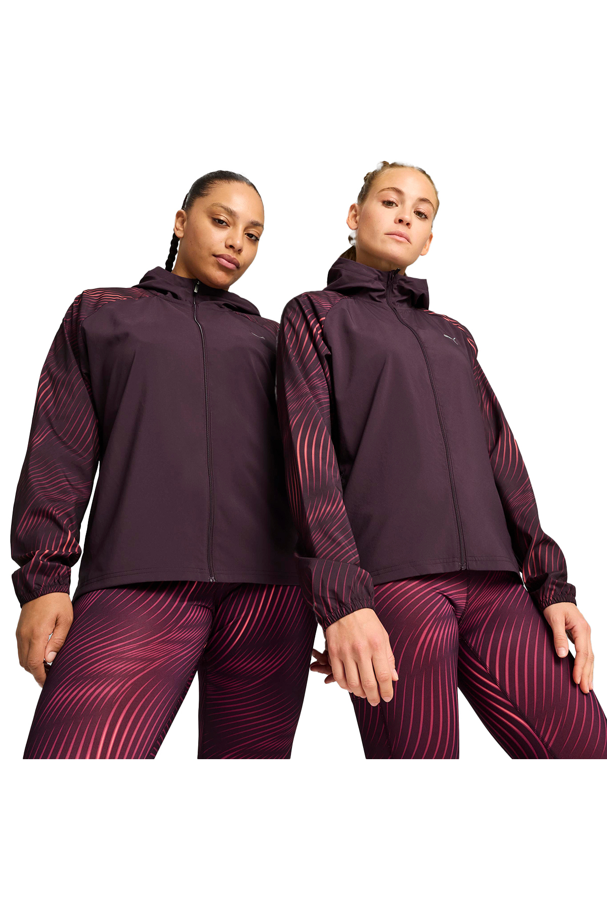 Puma Run Favorite Aop Kadın Mor Koşu Ceket 52403544