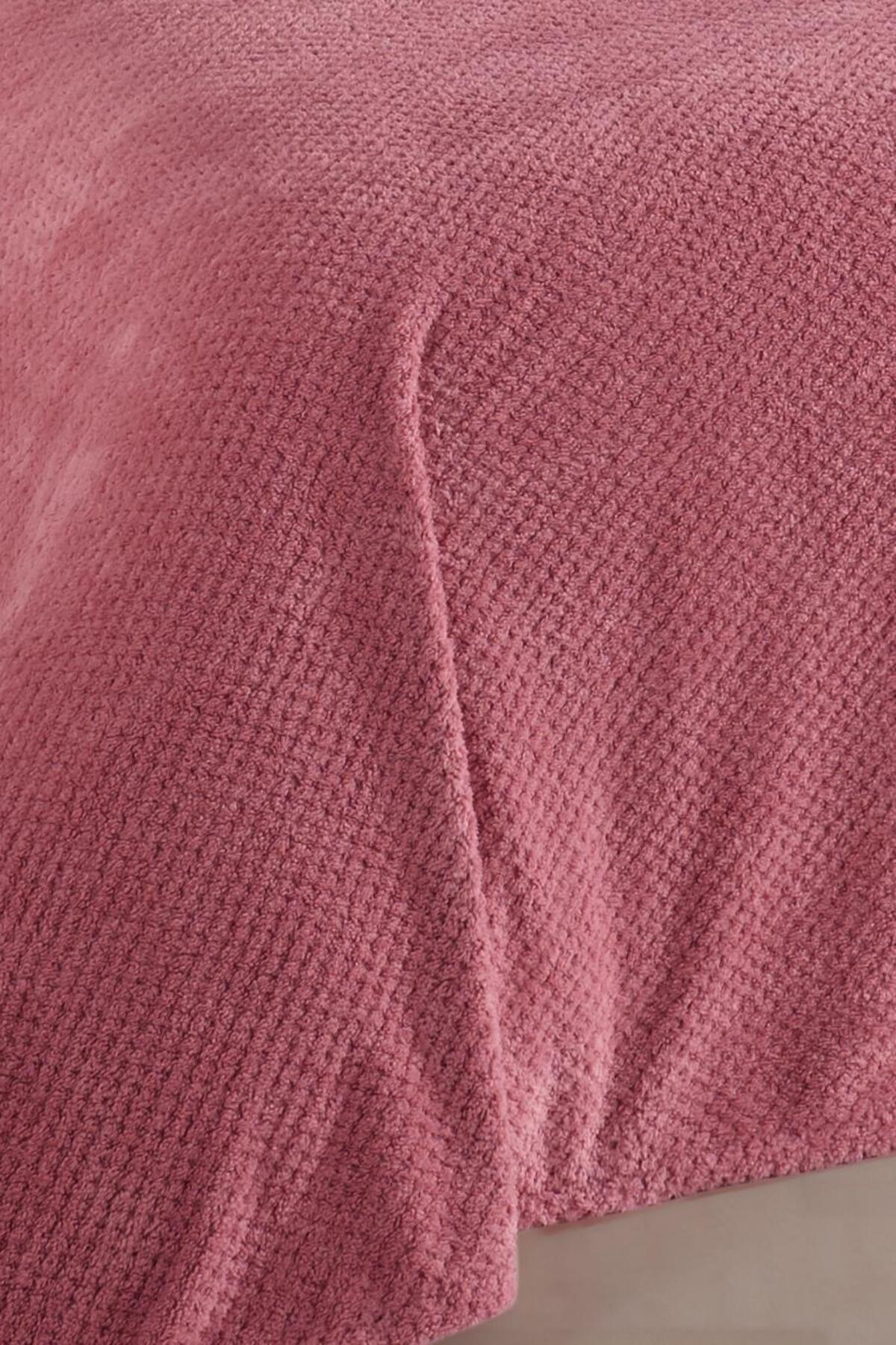 LADYNİL-Wellsoft Double Bedspread - Blanket 220X230Cm with 2 Throw Pillowcases 45X45Cm 2