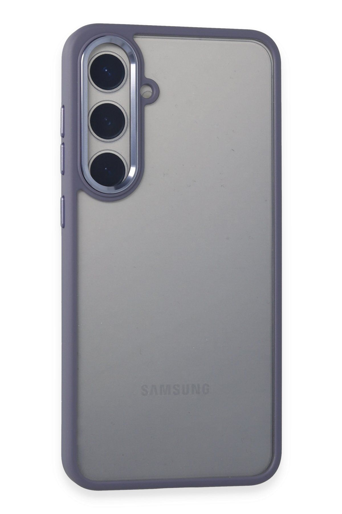 NewFace Samsung Galaxy S24 Plus Kılıf Power Silikon - Lila MRAYD