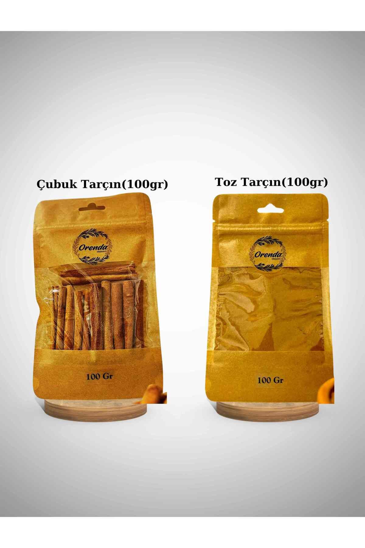 Orenda Çubuk Tarçın(100gr) Toz Tarçın(100gr) Leziz Paket