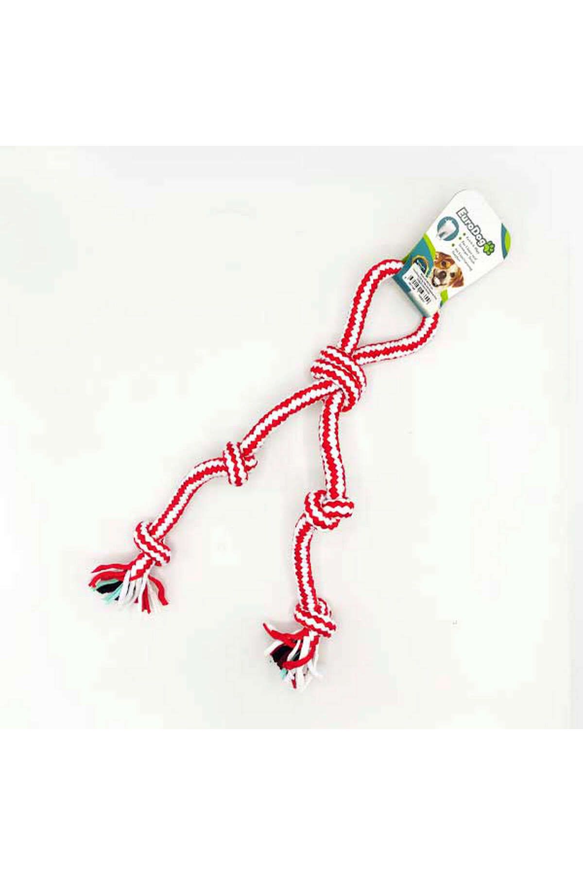 Eurodog Diş İp Hlk.Diş Kaşıma Beş Düğ.Kır.Bey 40cm YKTSN